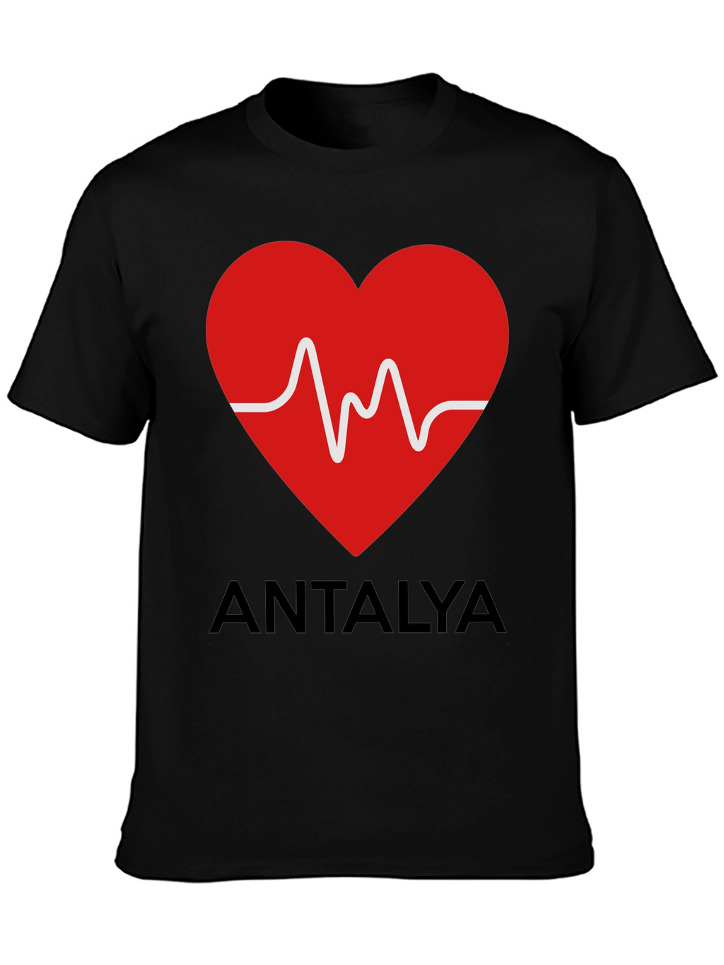 Antalya Heartbeat Graphic T-Shirt