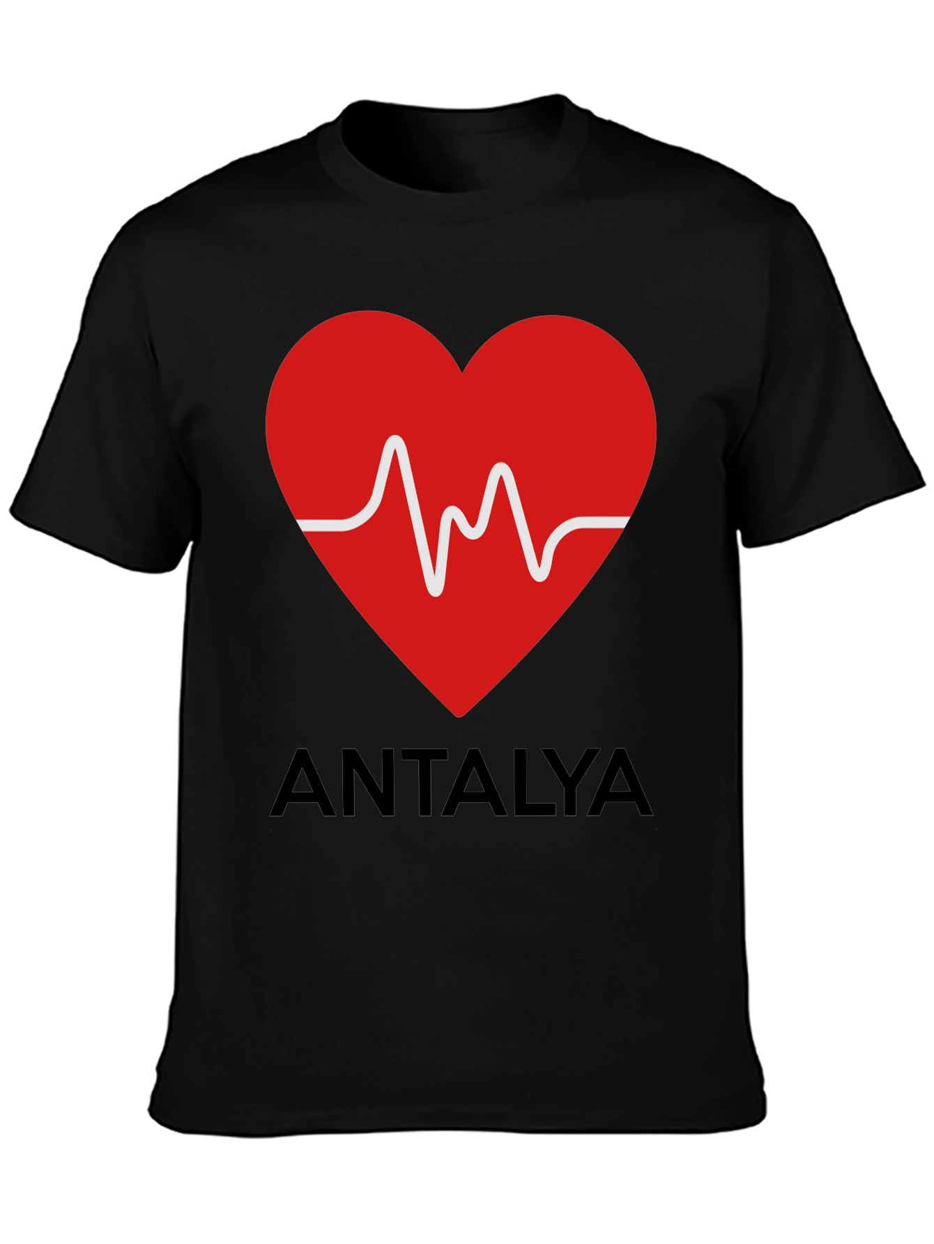 Antalya Heartbeat Graphic T-Shirt