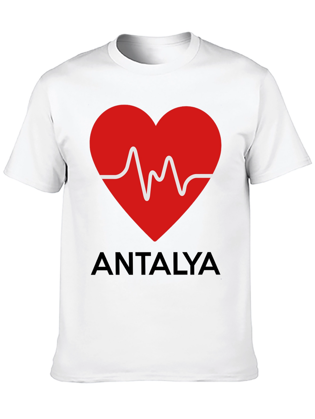 Antalya Heartbeat Graphic T-Shirt