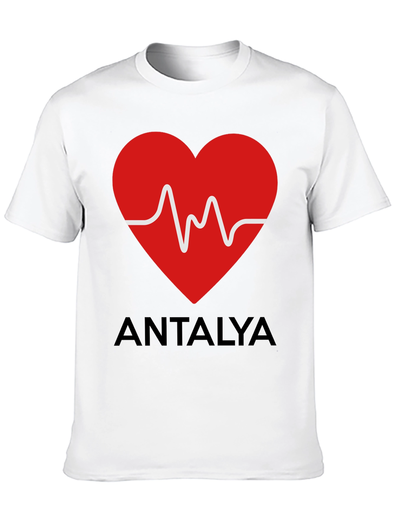 Antalya Heartbeat Graphic T-Shirt