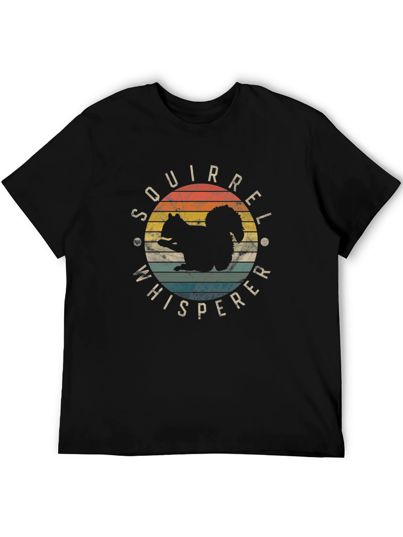 Squirrel Whisperer Retro Graphic Tee
