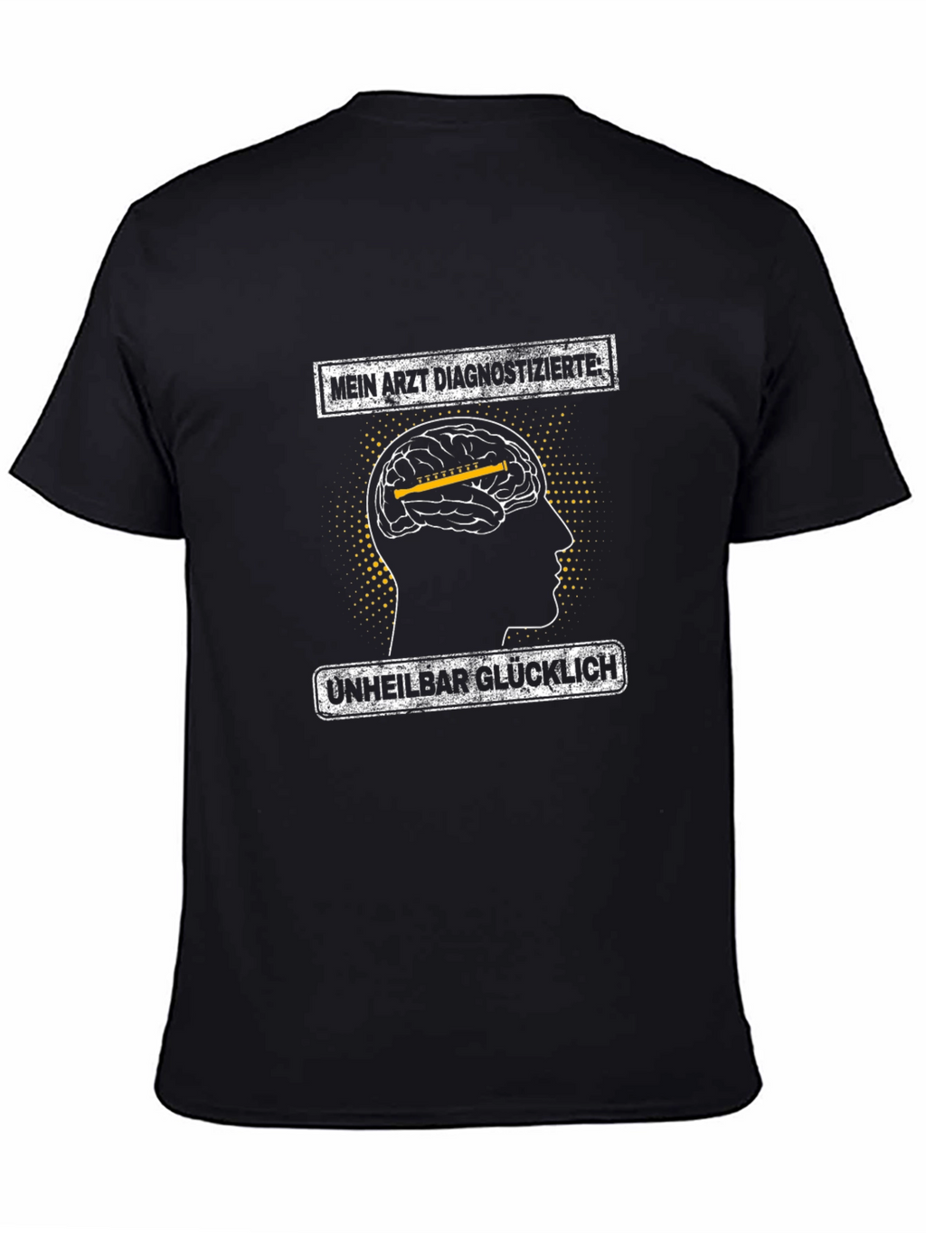 Funny Unhielbar Glucklich T-Shirt