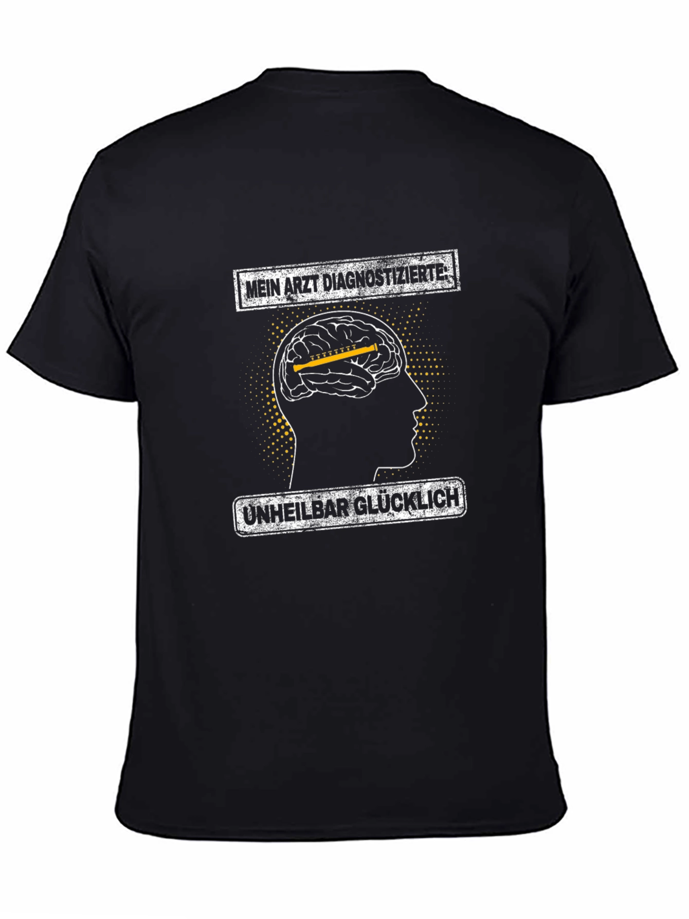 Funny Unhielbar Glucklich T-Shirt