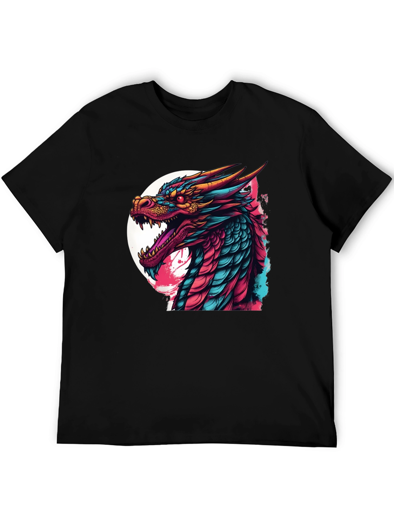 Dragon Graphic T-Shirt - Bold & Colorful Design