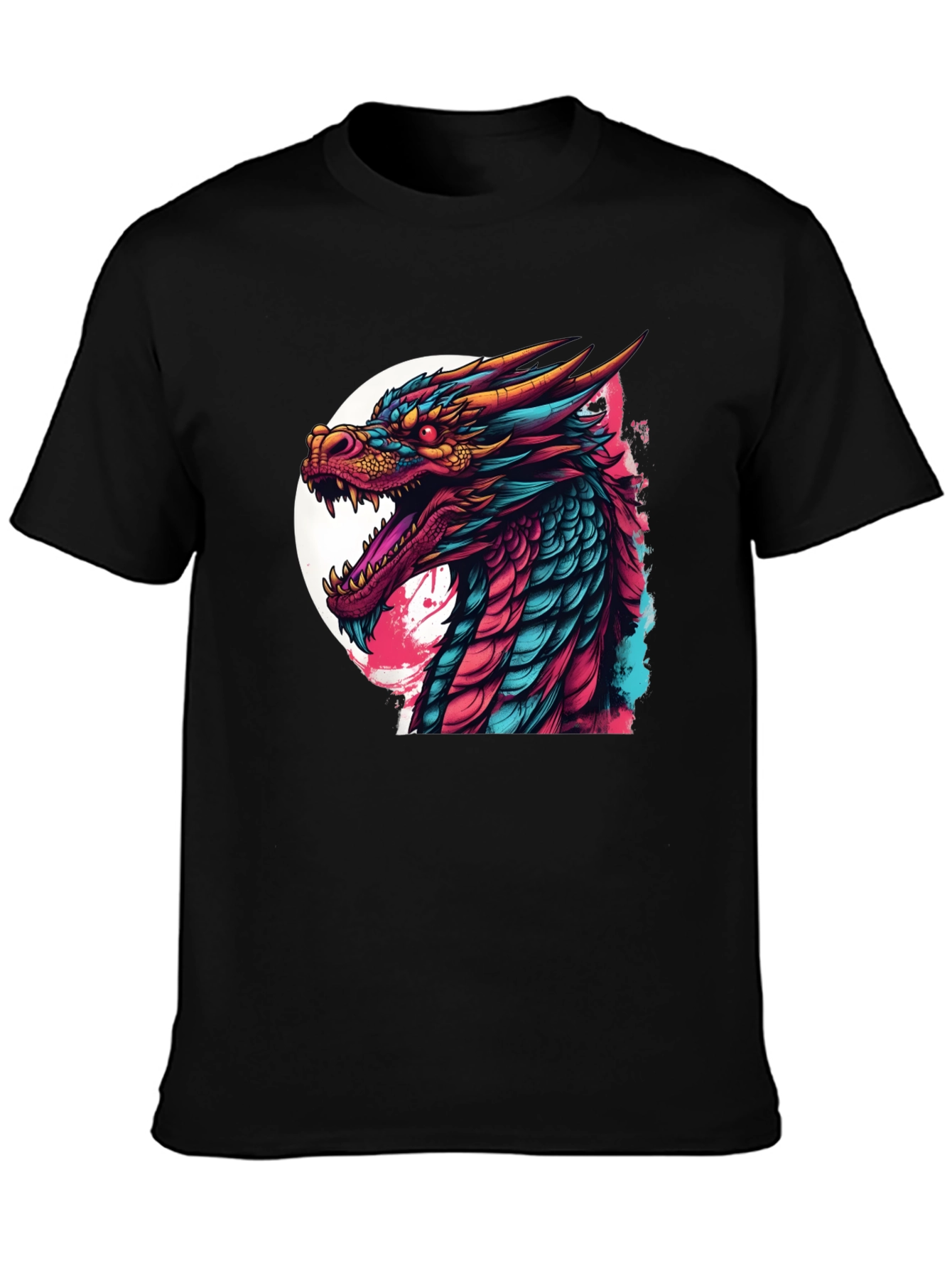Dragon Graphic T-Shirt - Bold & Colorful Design