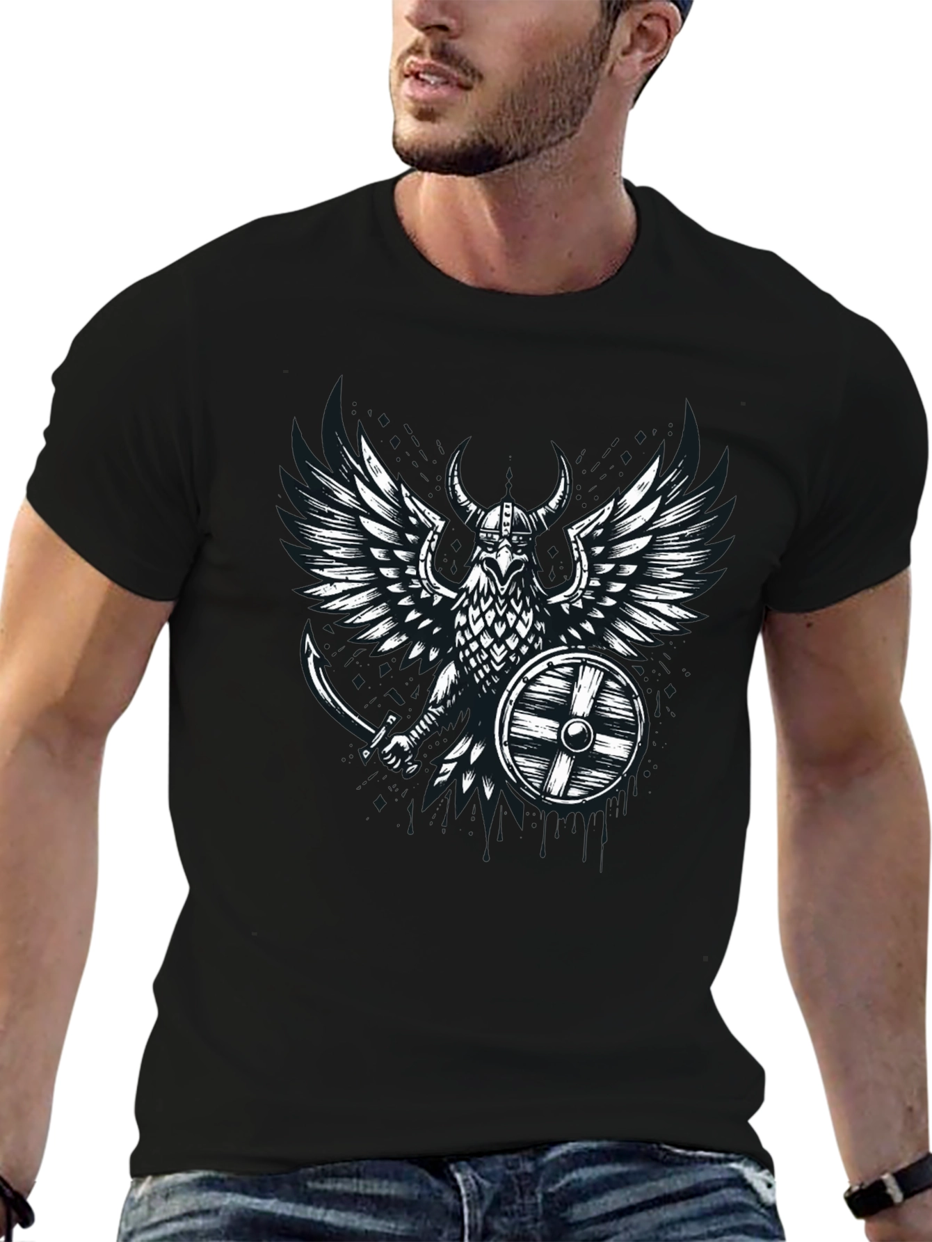 Viking Eagle T-Shirt - Warrior Style