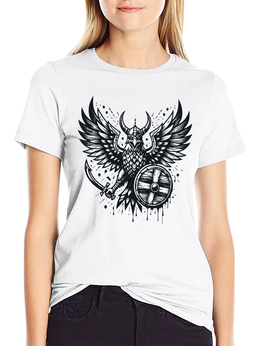 Viking Eagle T-Shirt - Warrior Style