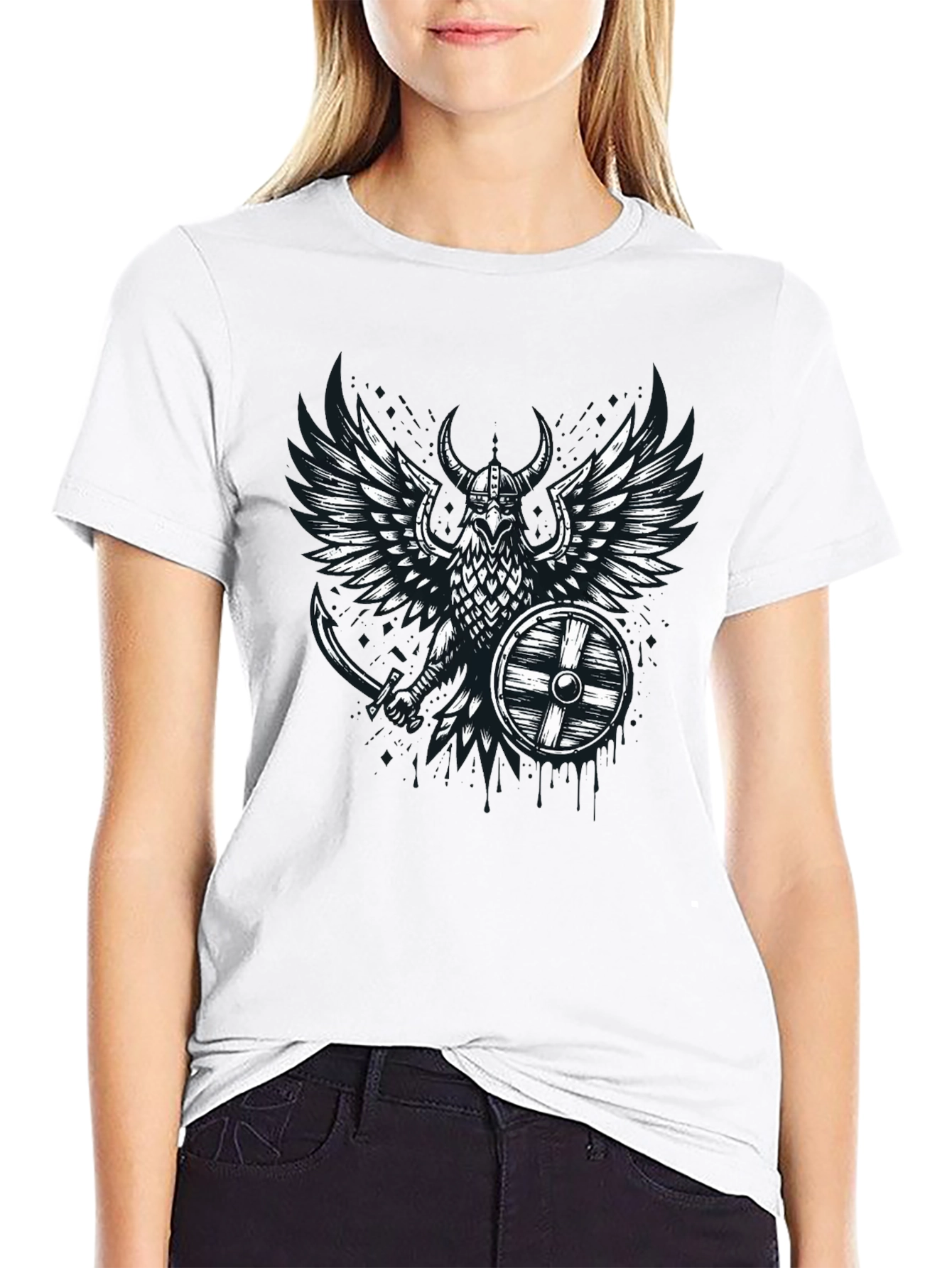 Viking Eagle T-Shirt - Warrior Style