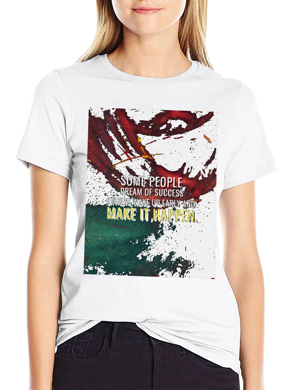 Motivational Graphic T-Shirt - Success Dream
