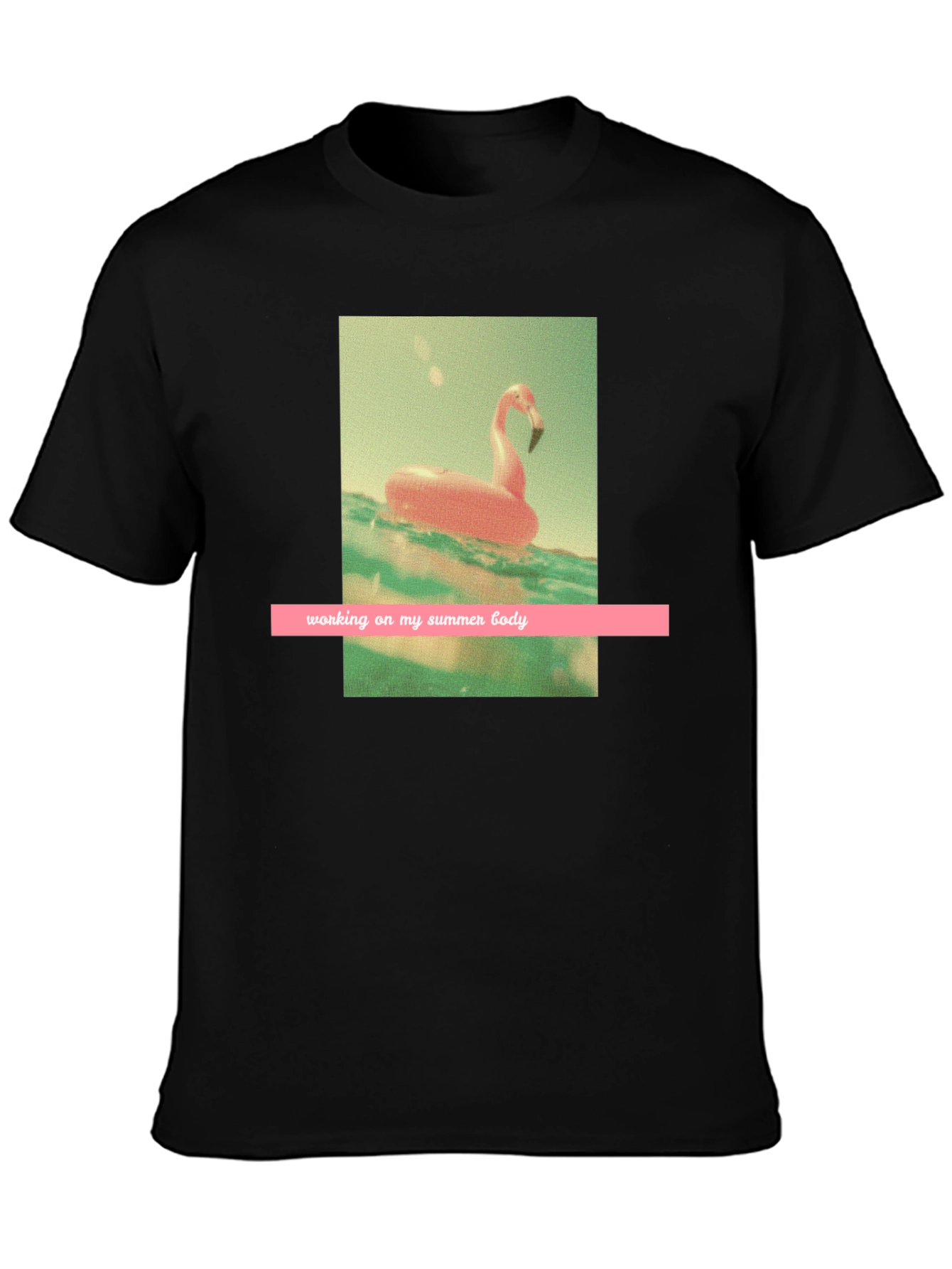 Summer Body Flamingo Graphic Tee