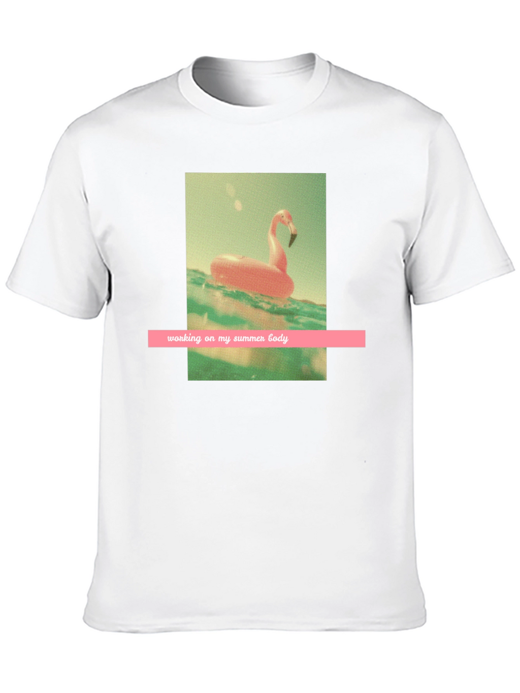 Summer Body Flamingo Graphic Tee