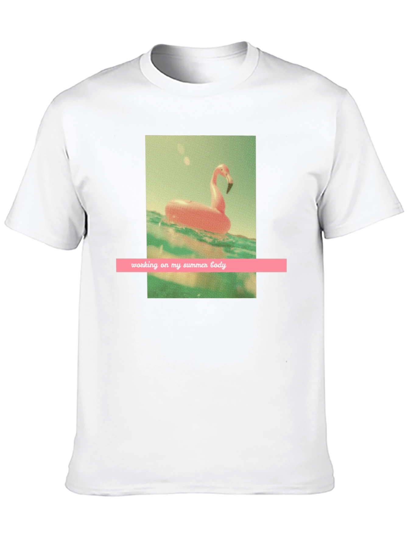 Summer Body Flamingo Graphic Tee