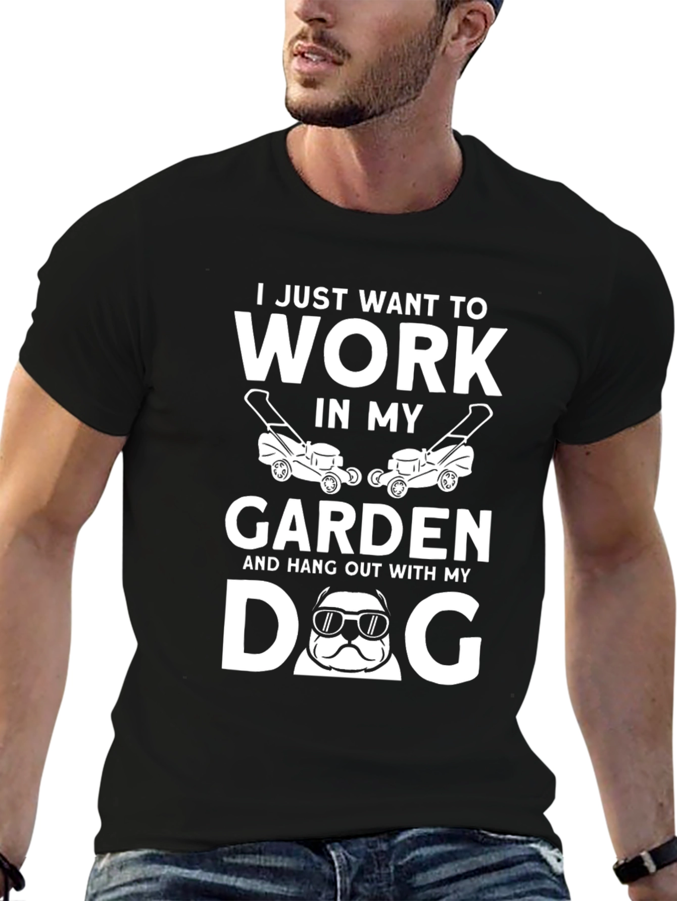 Gardening Dog Lover T-Shirt