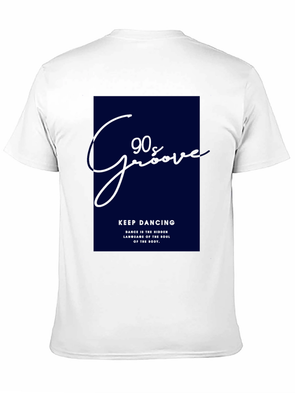 90s Groove Black Graphic Tee