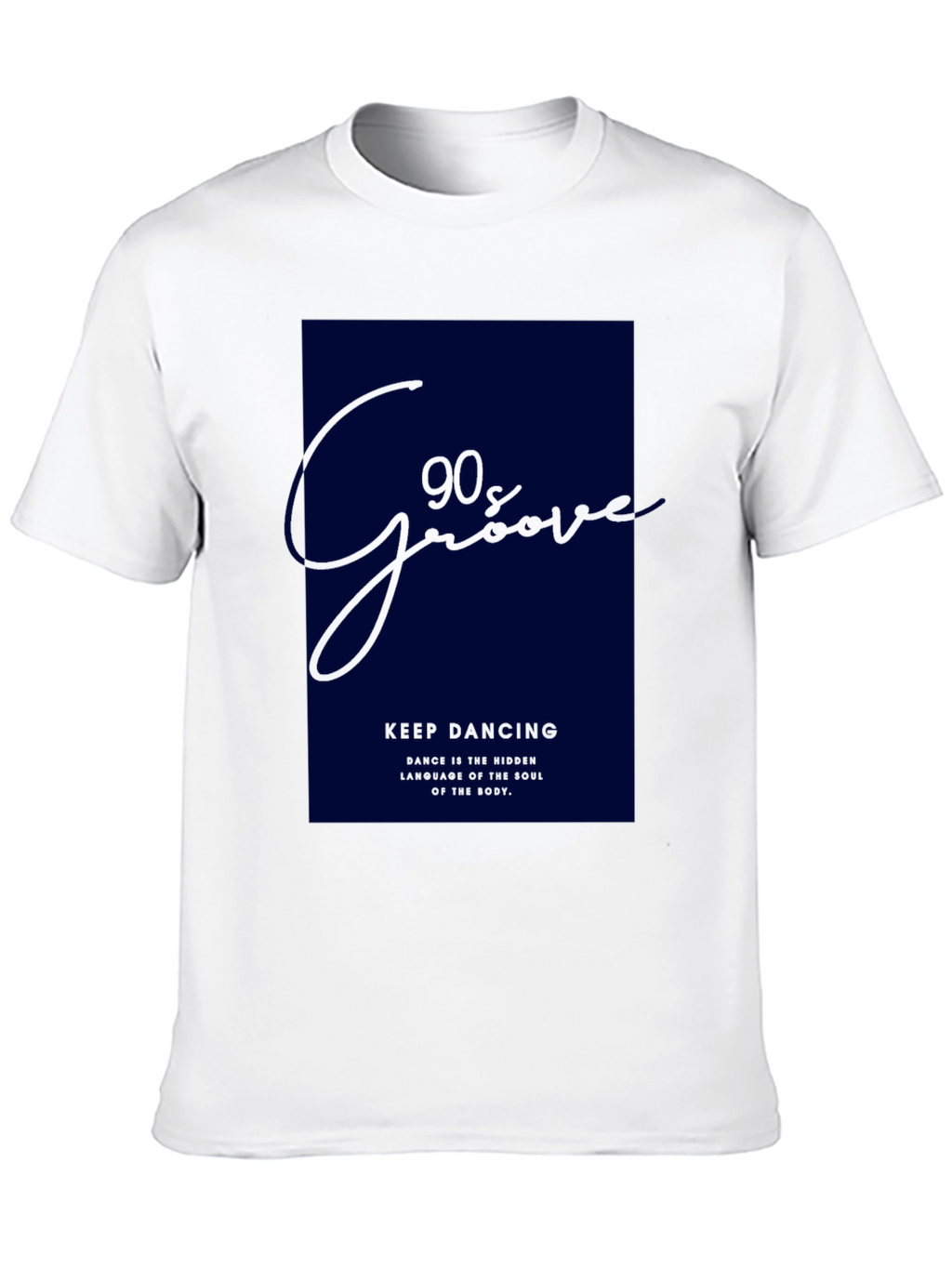 90s Groove Black Graphic Tee