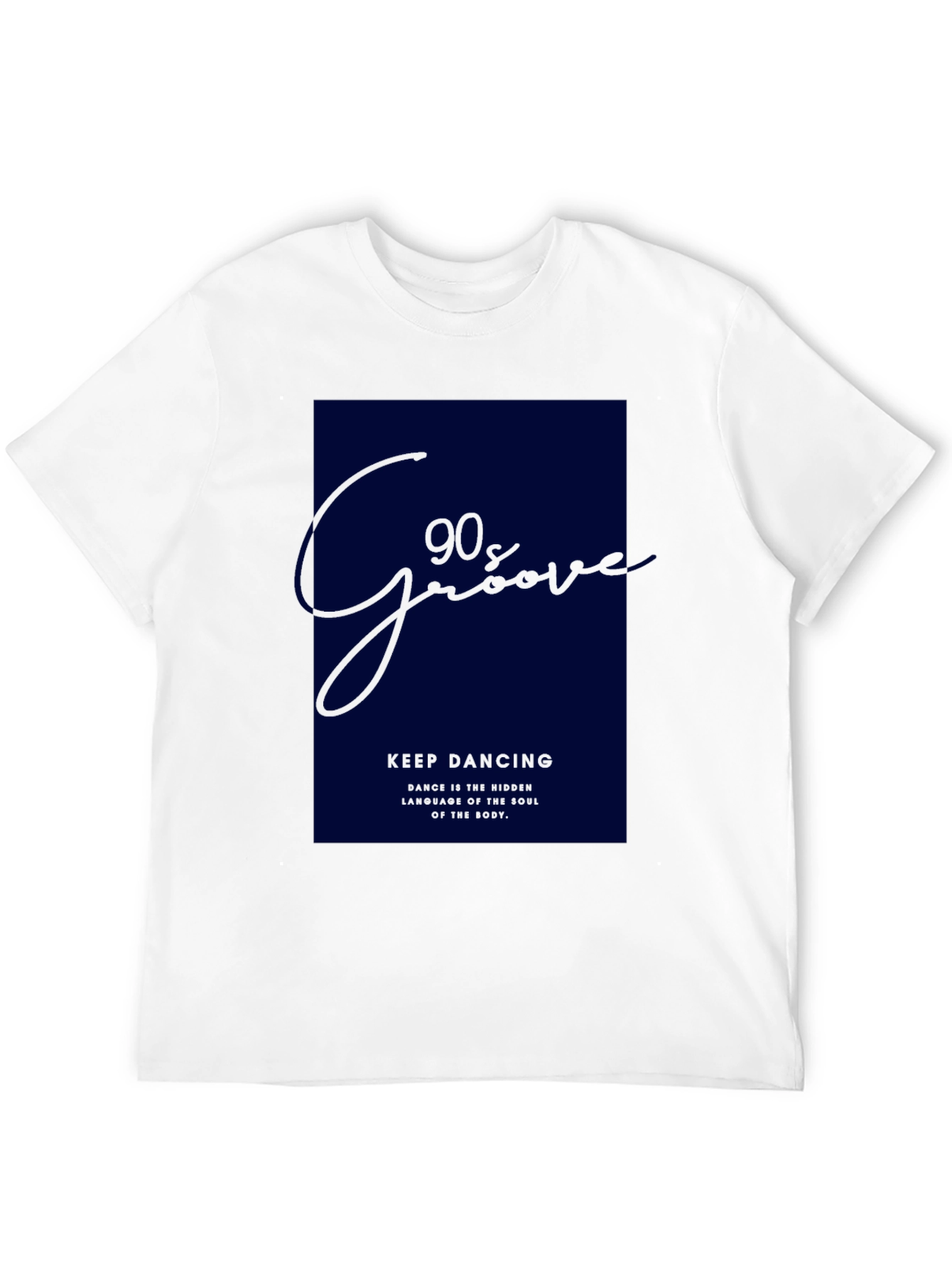 90s Groove Black Graphic Tee