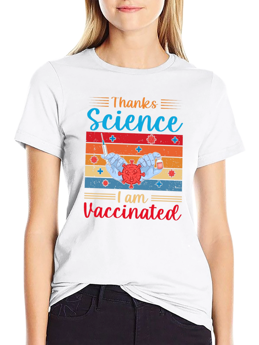 Thanks Science I am Vaccinated T-Shirt
