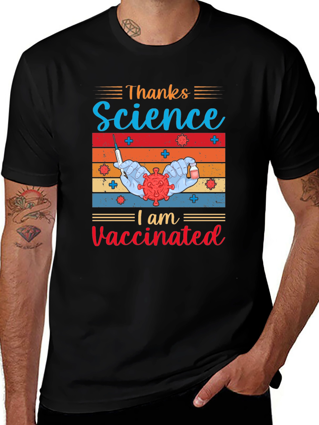 Thanks Science I am Vaccinated T-Shirt