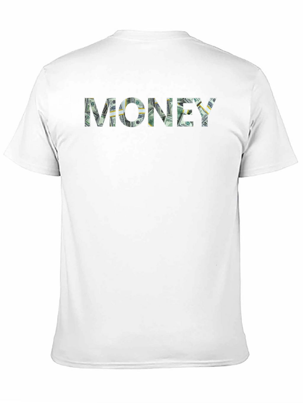 Money Print Black T-Shirt
