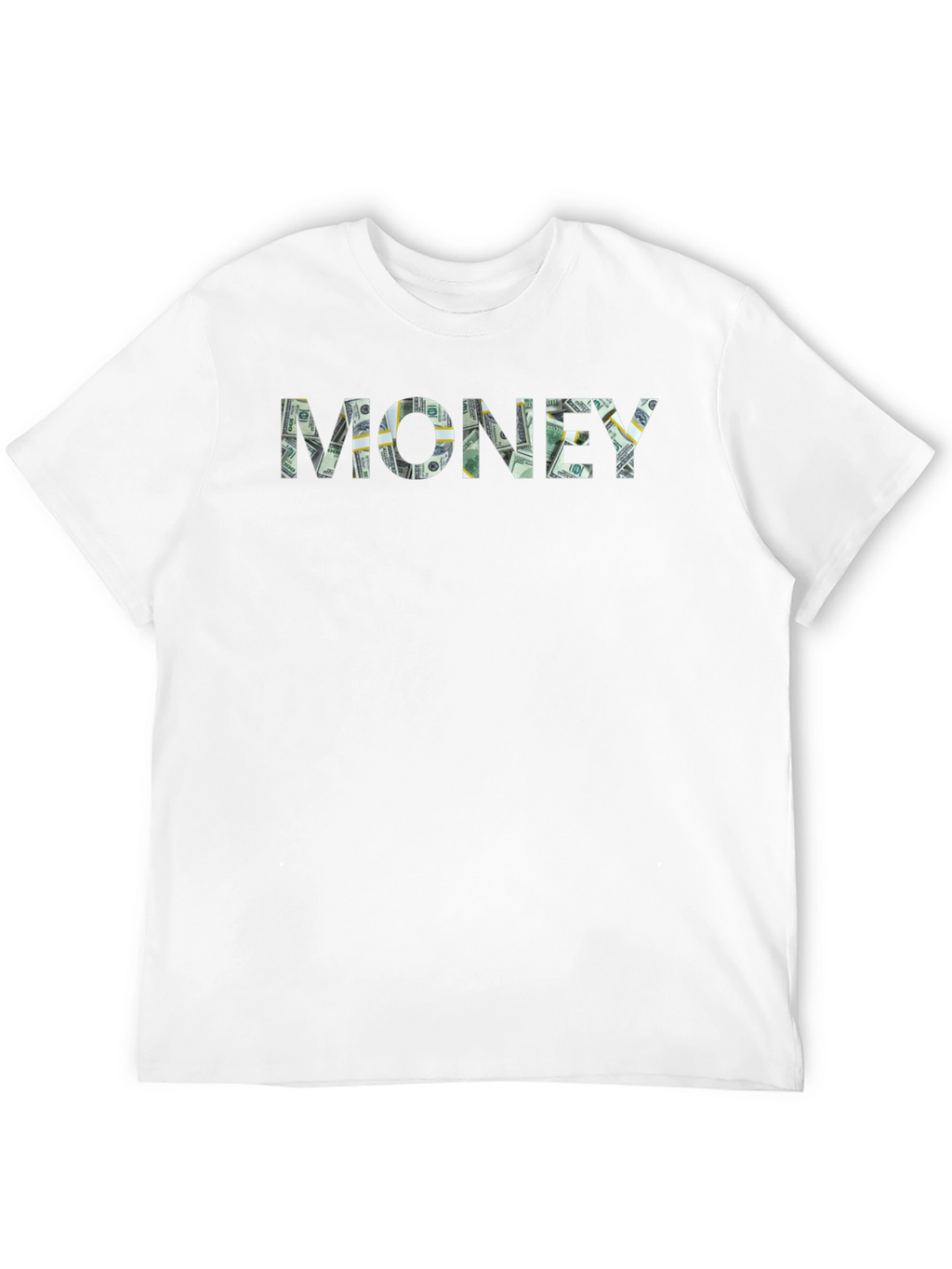 Money Print Black T-Shirt