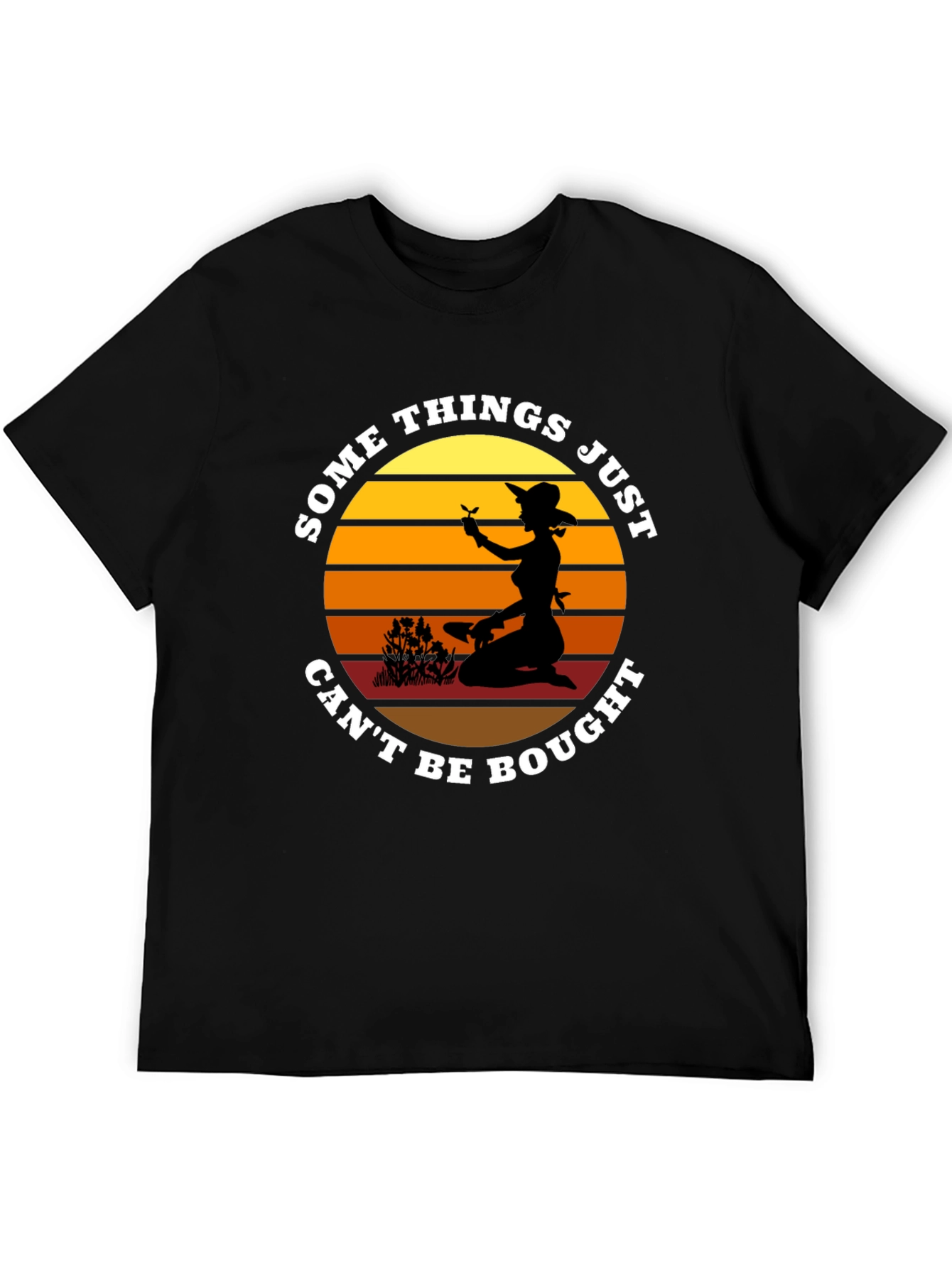 Gardener Sunset Graphic T-Shirt - Some Things Cant Be Bought