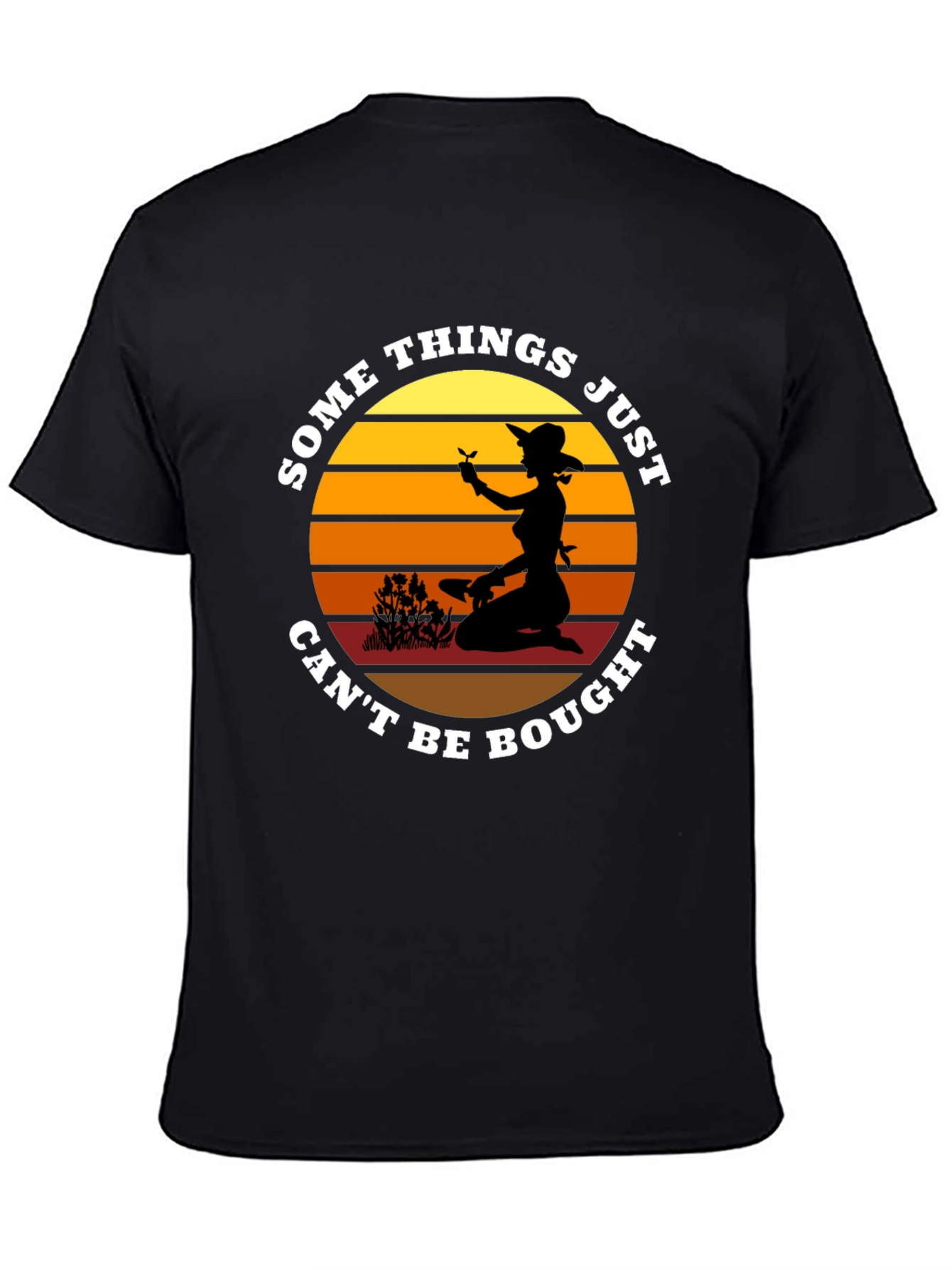 Gardener Sunset Graphic T-Shirt - Some Things Cant Be Bought