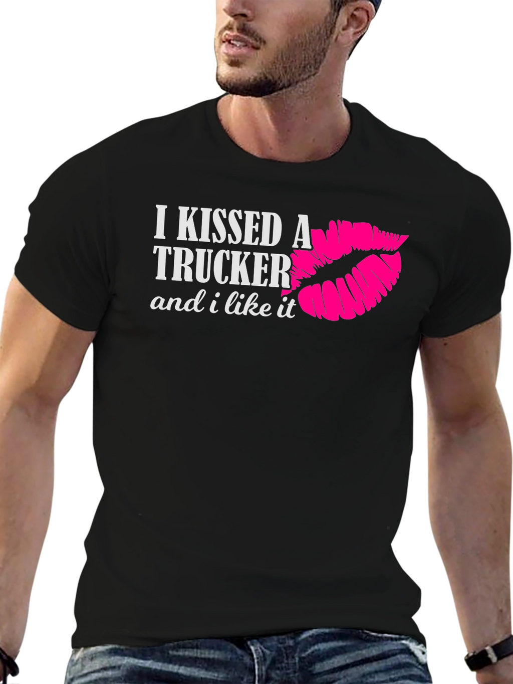 I Kissed a Trucker T-Shirt