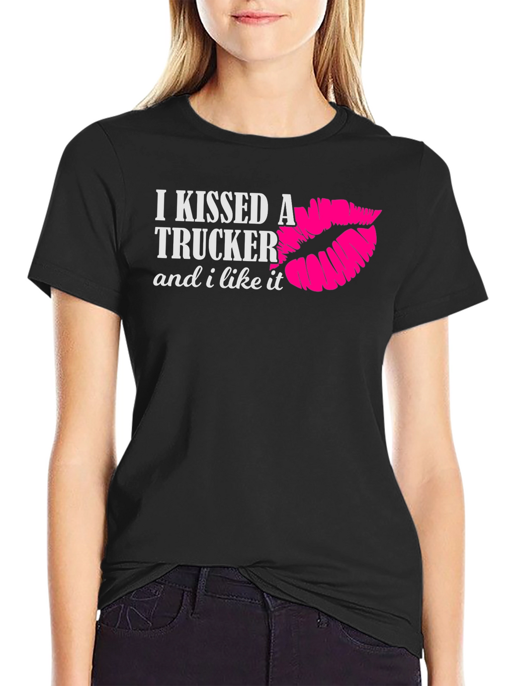 I Kissed a Trucker T-Shirt