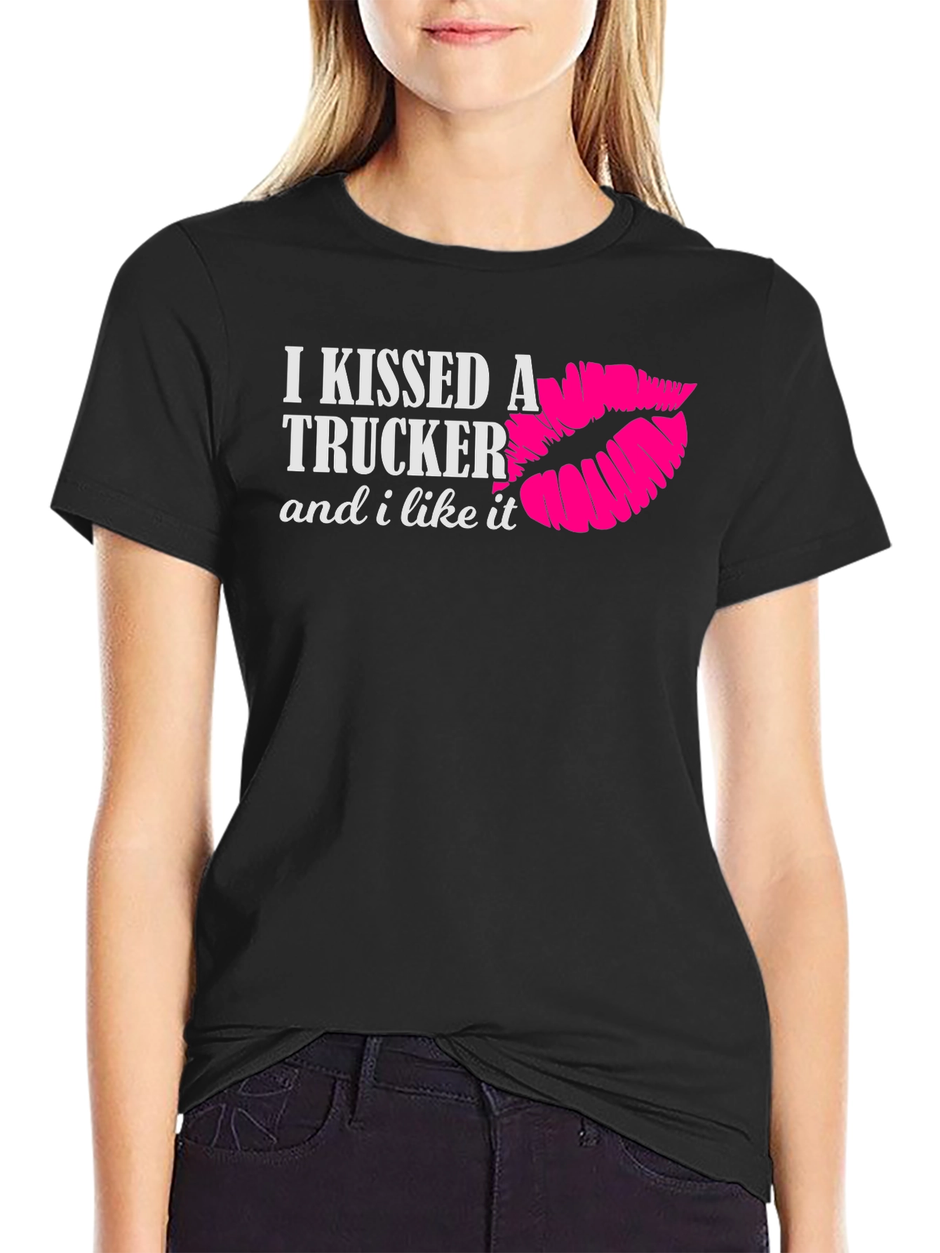 I Kissed a Trucker T-Shirt