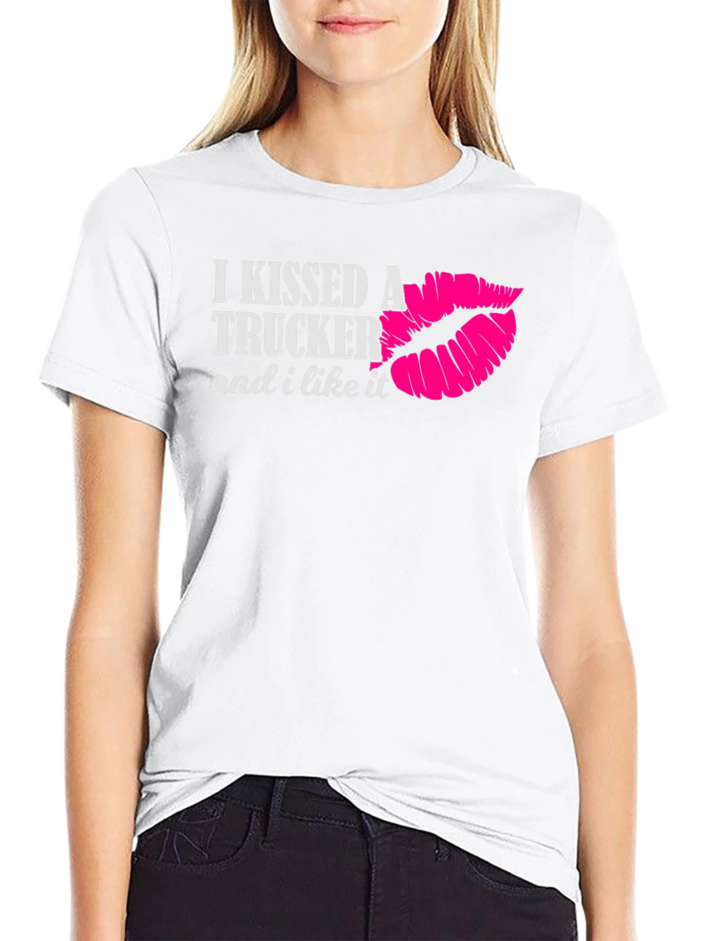 I Kissed a Trucker T-Shirt