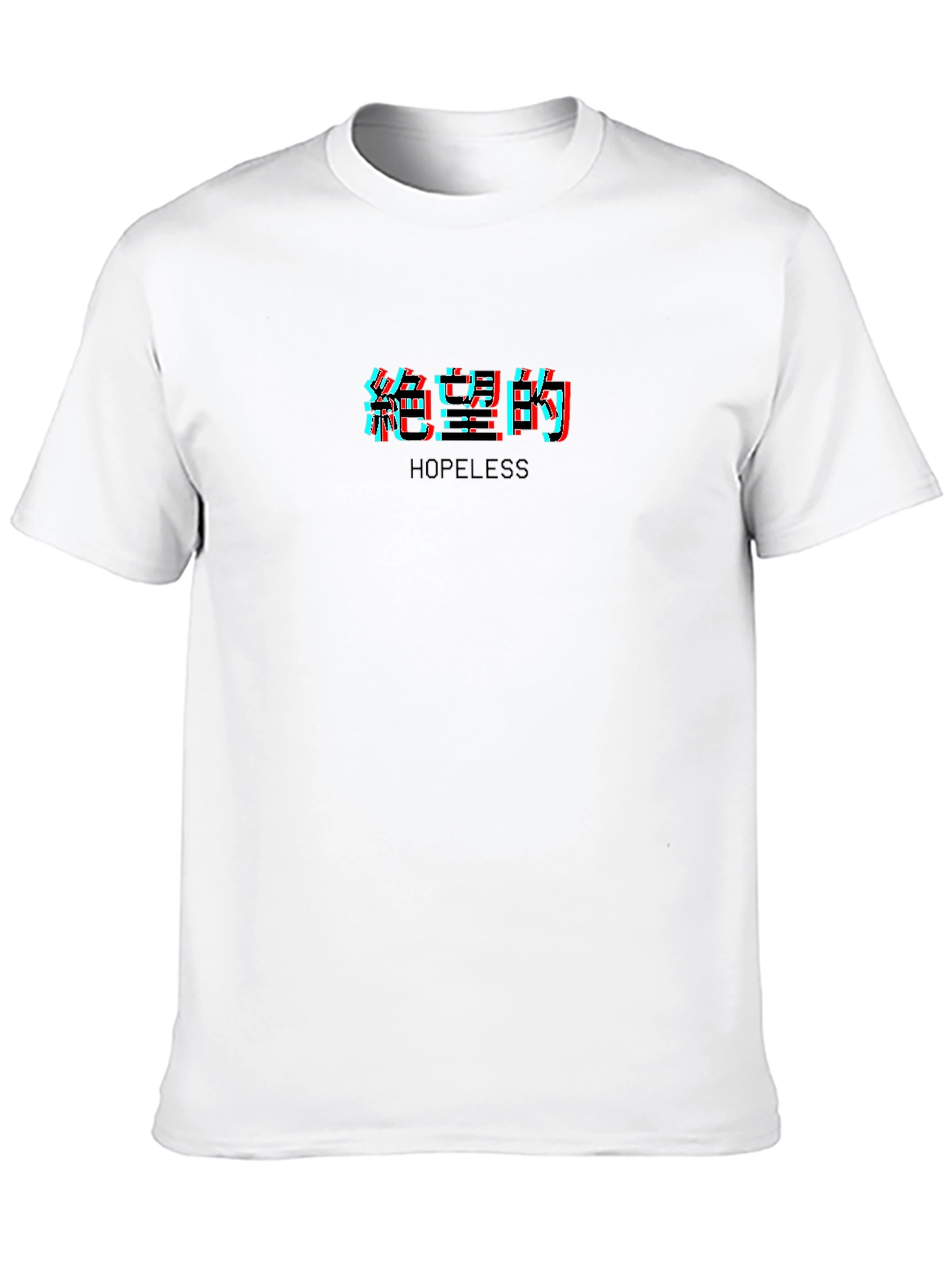 Hopeless Graphic Print Black T-Shirt