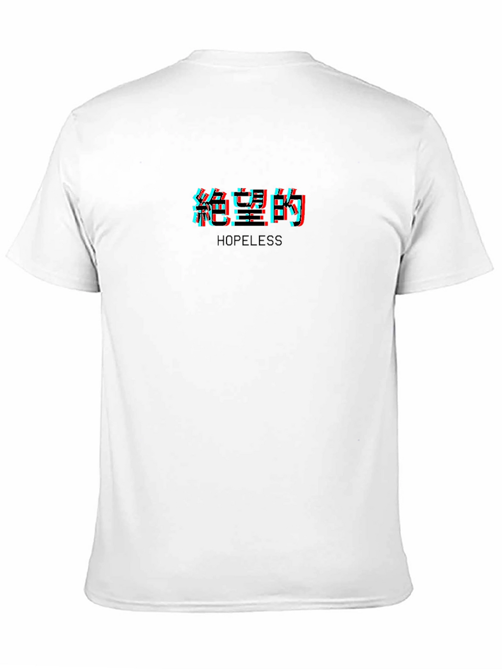 Hopeless Graphic Print Black T-Shirt
