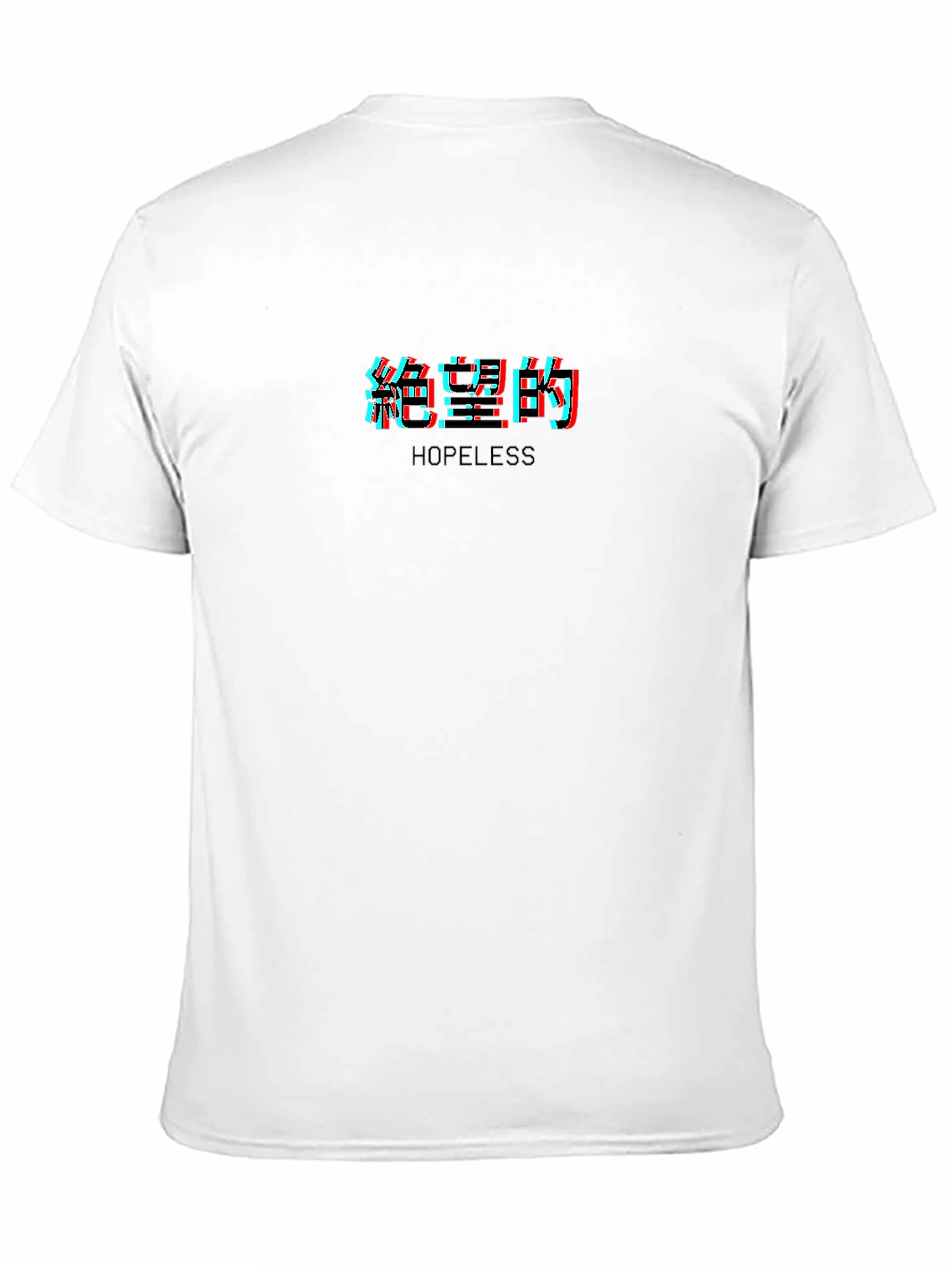 Hopeless Graphic Print Black T-Shirt