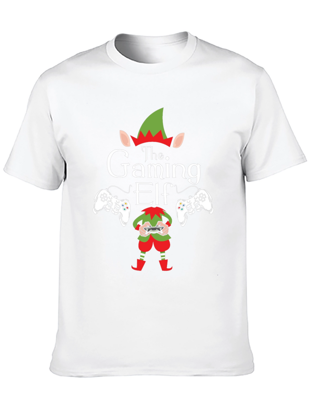 The Gaming Elf T-Shirt - Holiday Gamer Tee