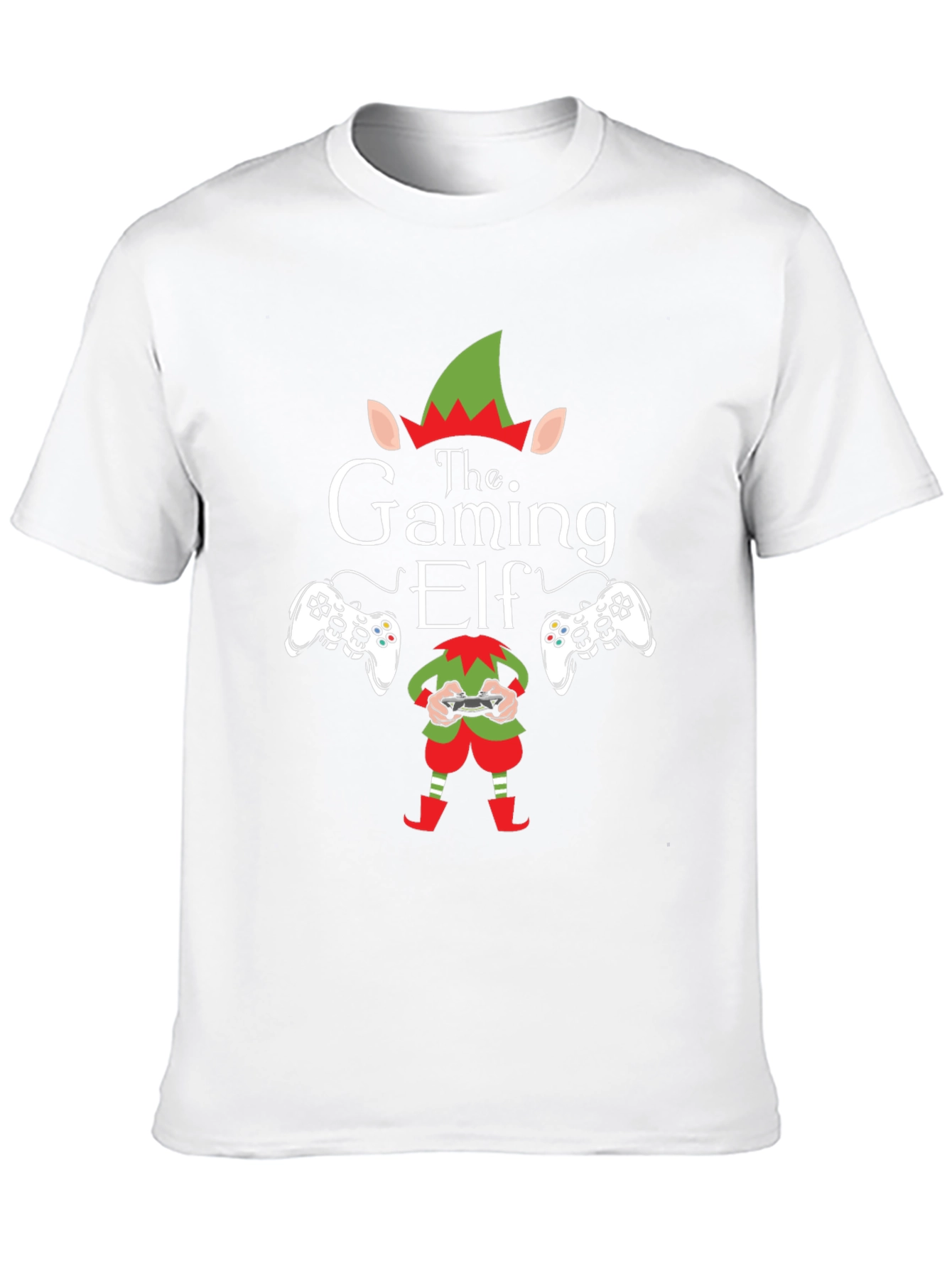 The Gaming Elf T-Shirt - Holiday Gamer Tee