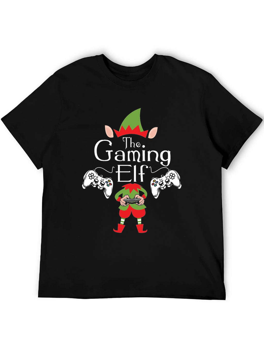 The Gaming Elf T-Shirt - Holiday Gamer Tee