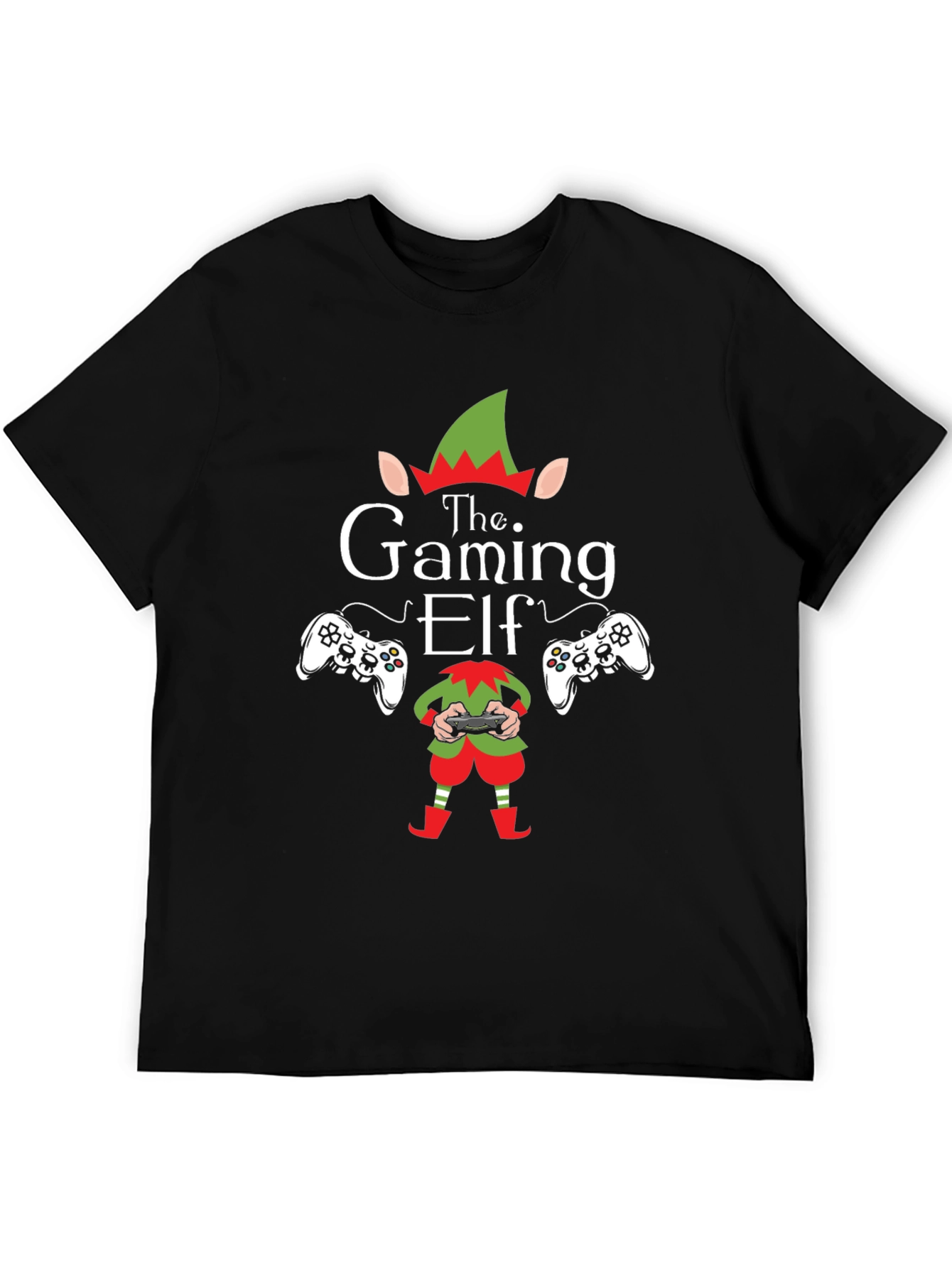 The Gaming Elf T-Shirt - Holiday Gamer Tee