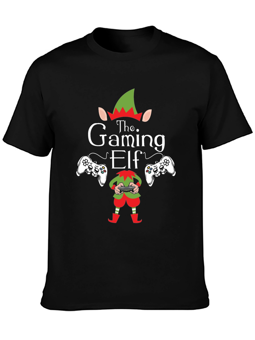 The Gaming Elf T-Shirt - Holiday Gamer Tee