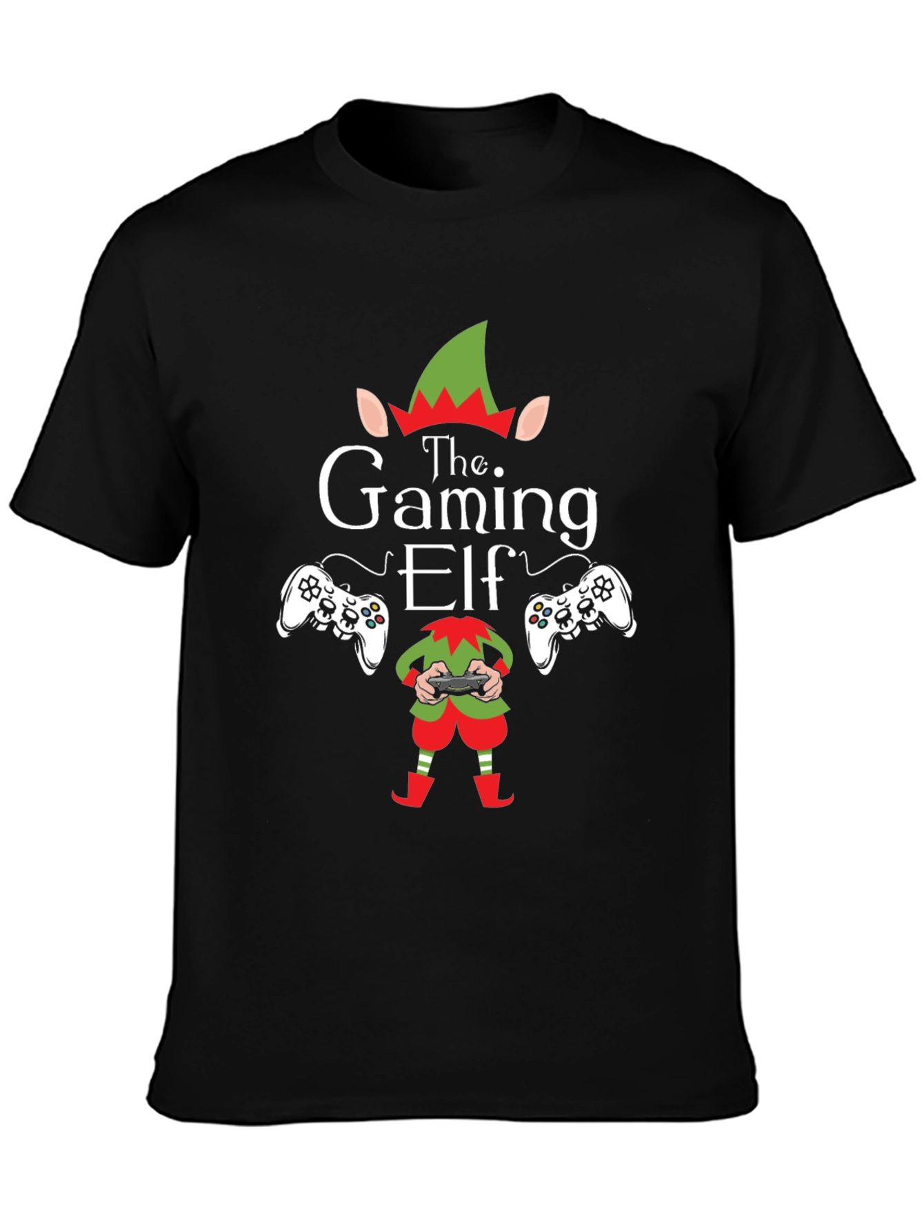 The Gaming Elf T-Shirt - Holiday Gamer Tee
