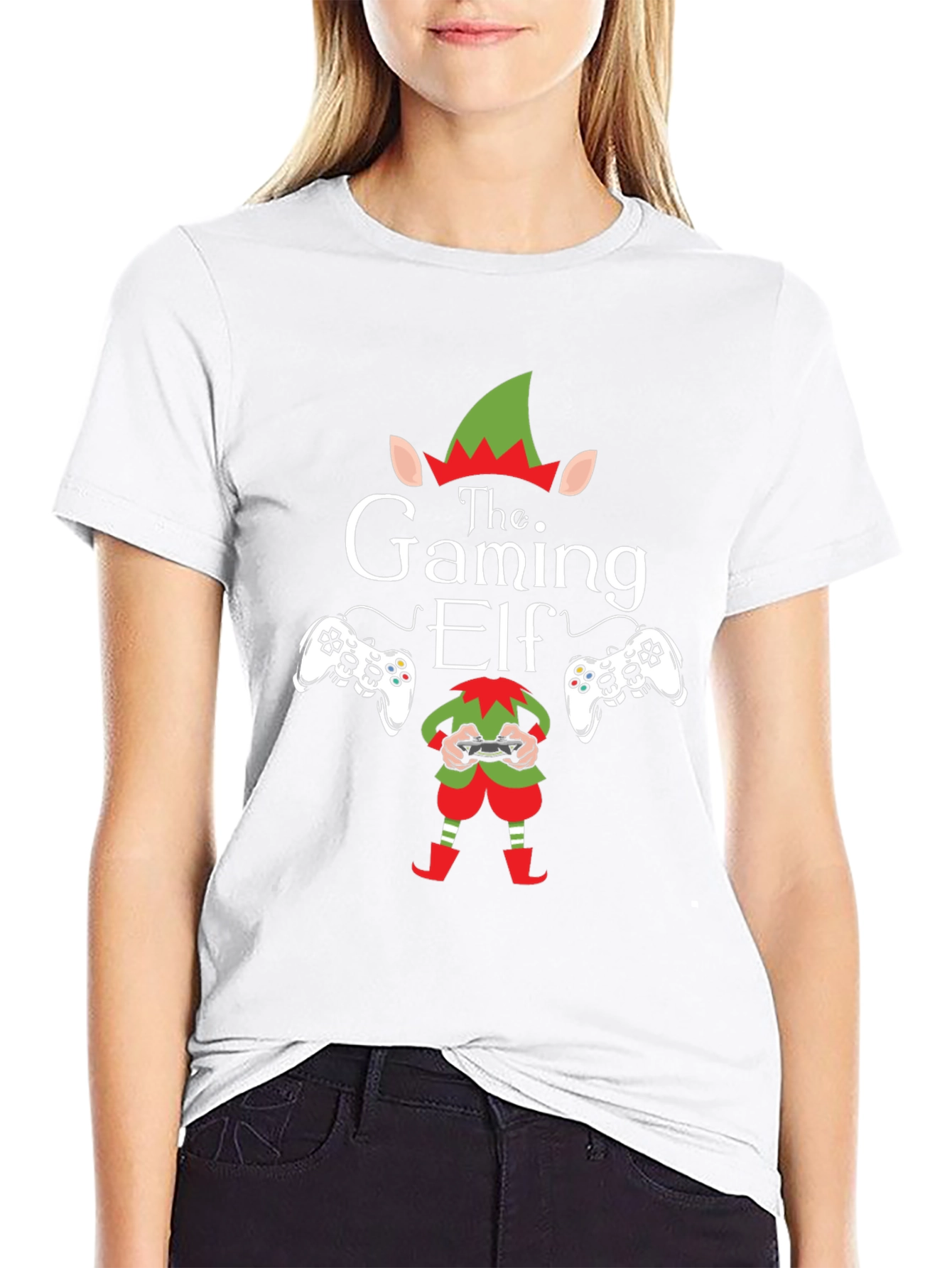 The Gaming Elf T-Shirt - Holiday Gamer Tee