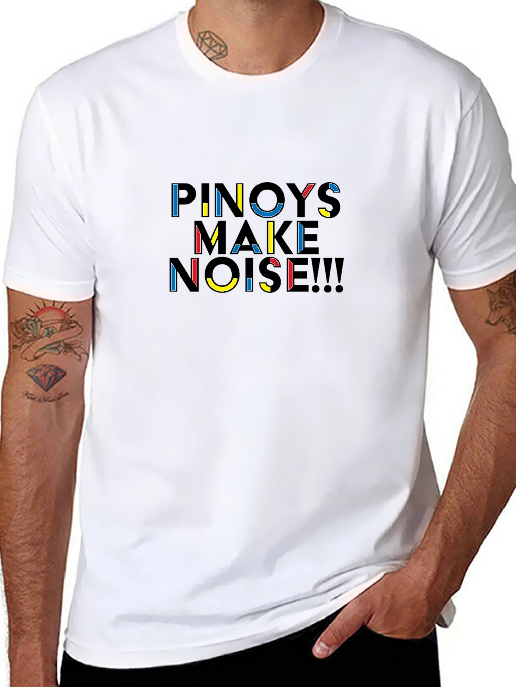 Pinoy Pride Graphic Tee - Black