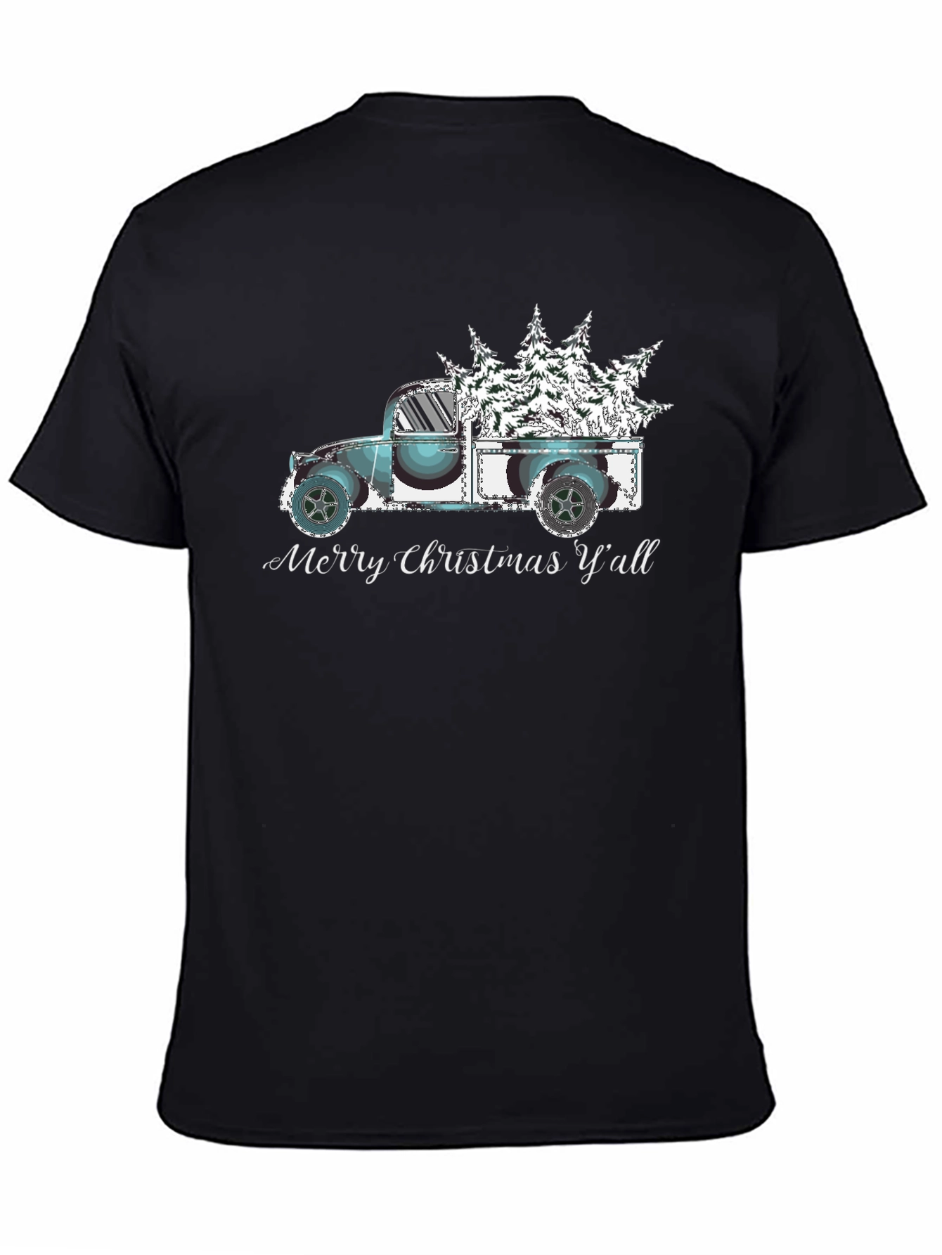 Merry Christmas Yall Truck T-Shirt