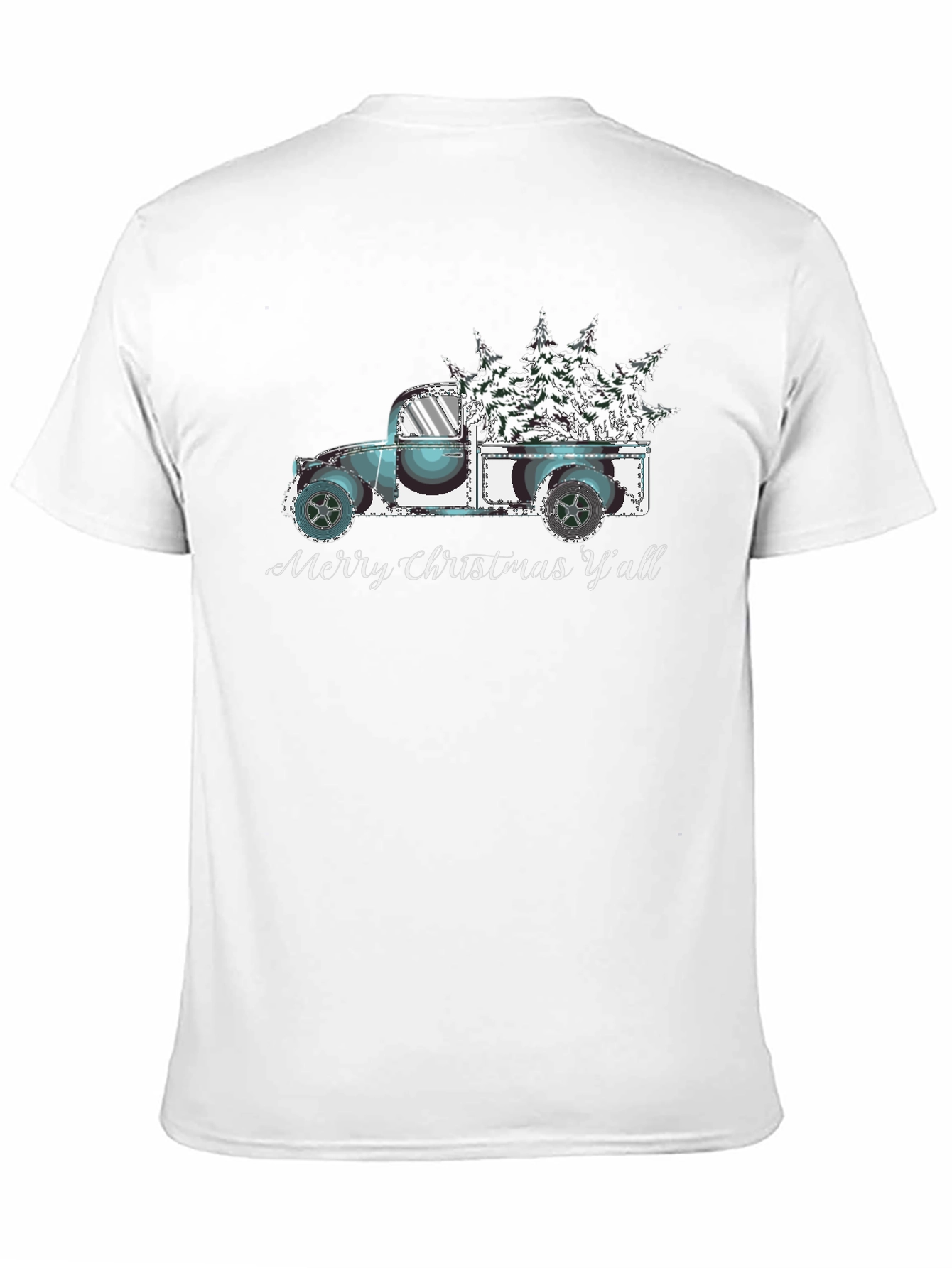 Merry Christmas Yall Truck T-Shirt