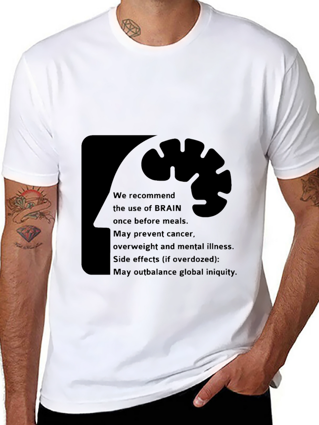 Brain Use Recommendation T-Shirt
