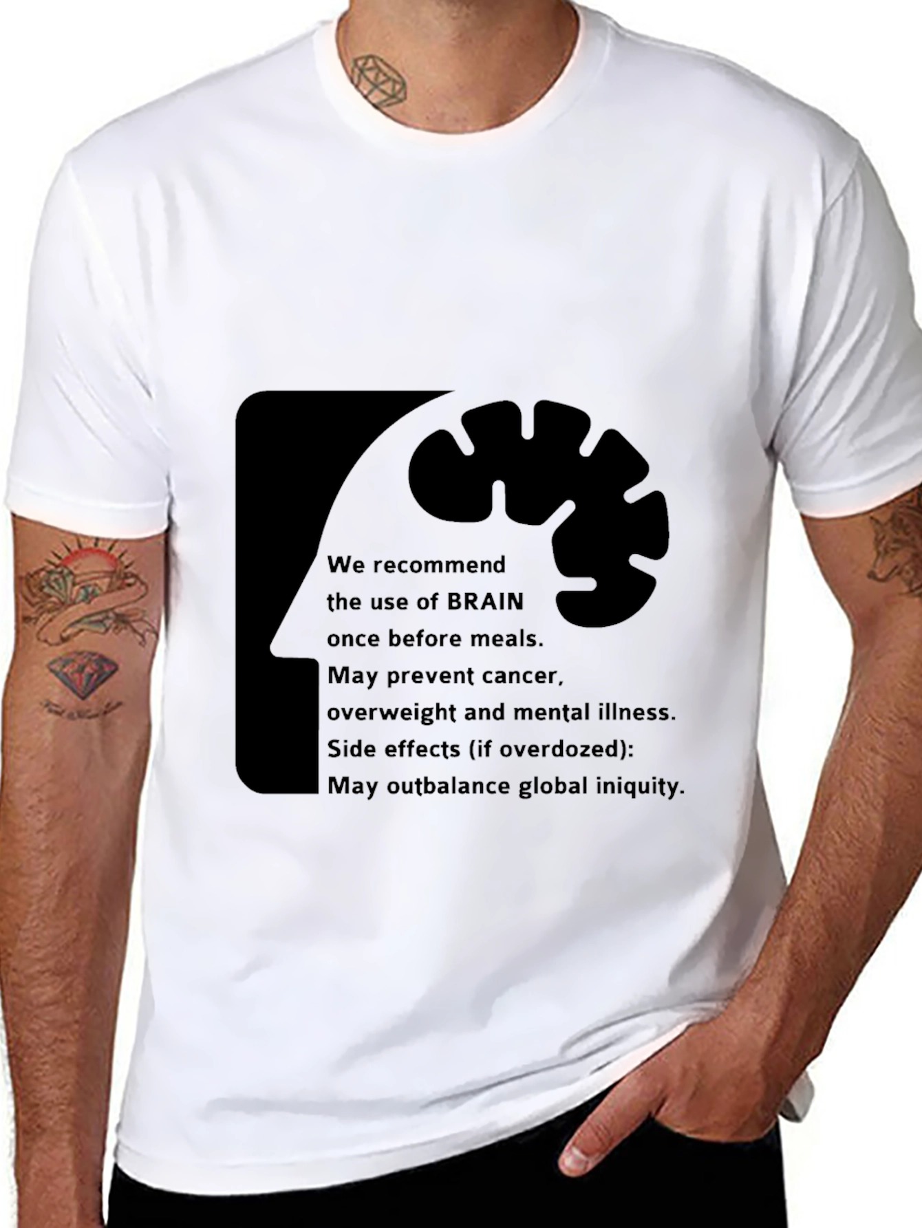 Brain Use Recommendation T-Shirt