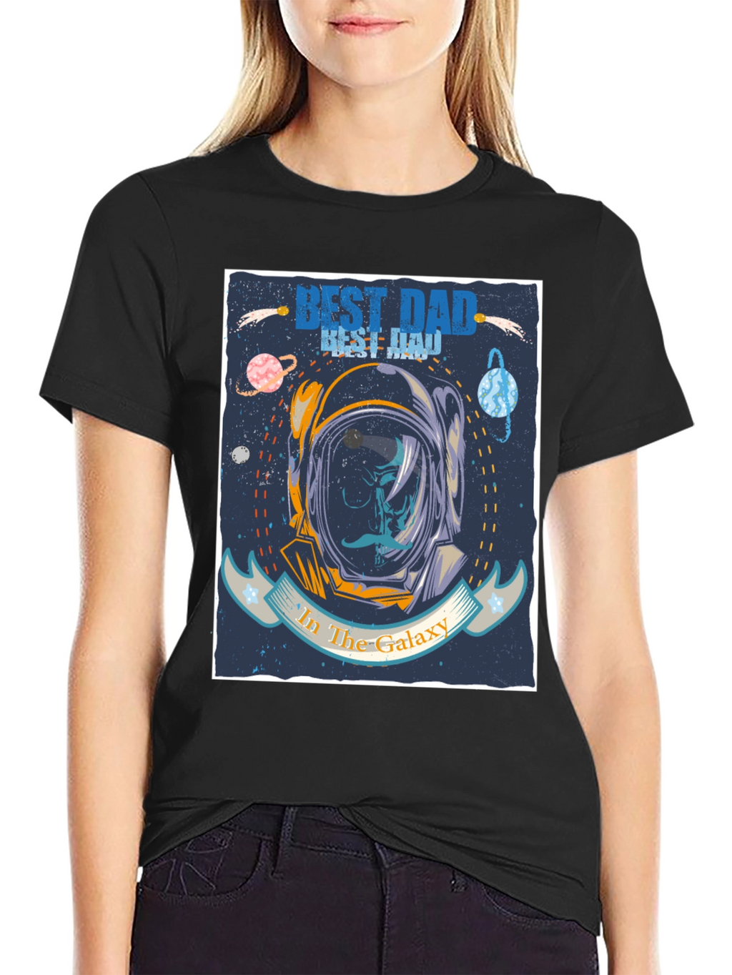Best Dad in the Galaxy T-Shirt
