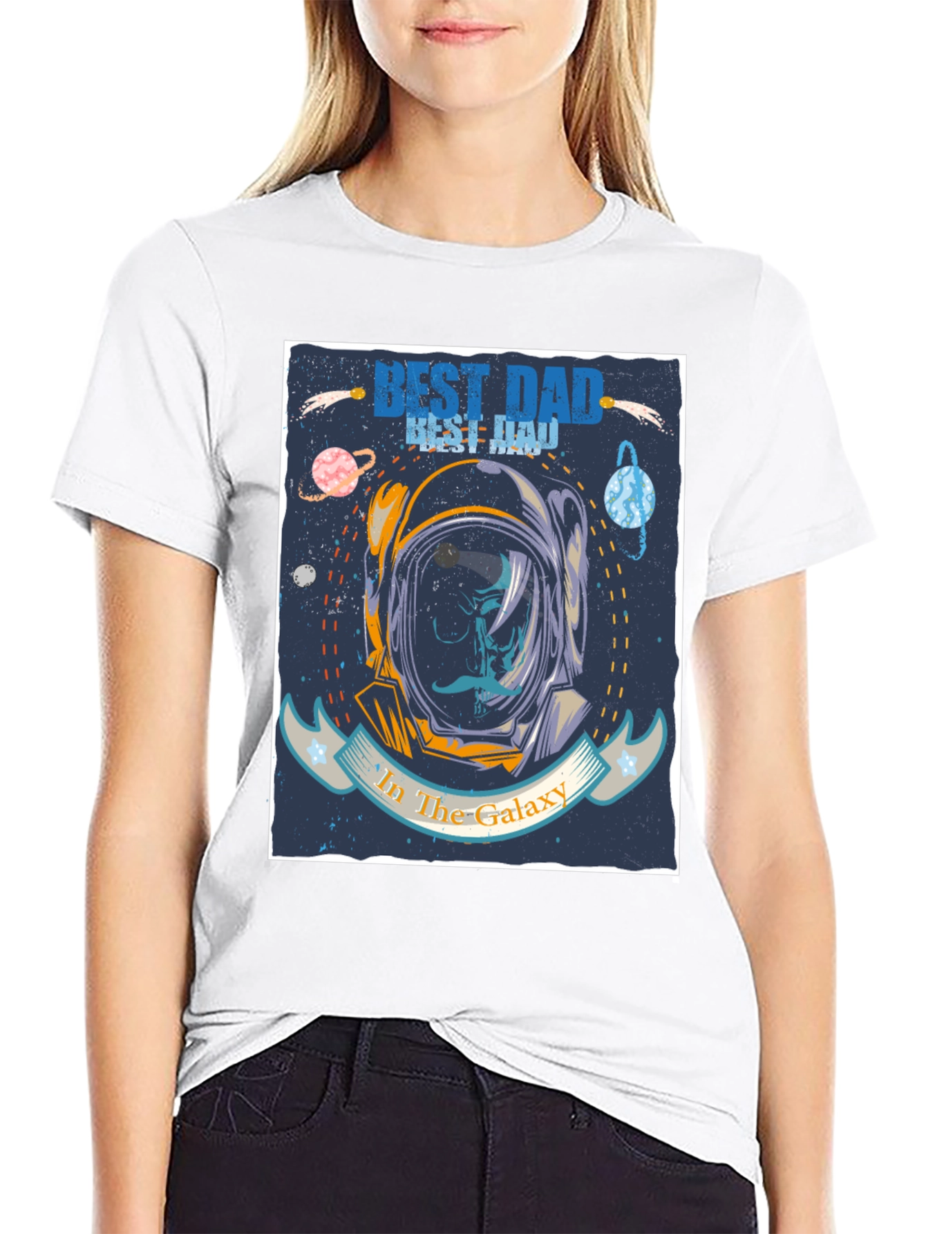 Best Dad in the Galaxy T-Shirt