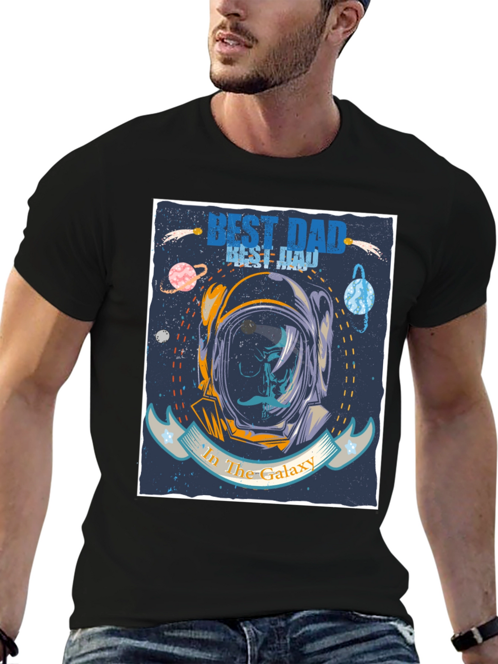 Best Dad in the Galaxy T-Shirt