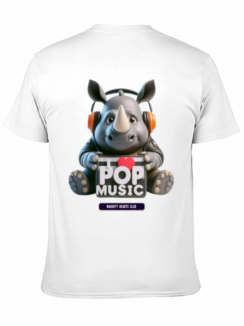 Pop Music Rhino Tee