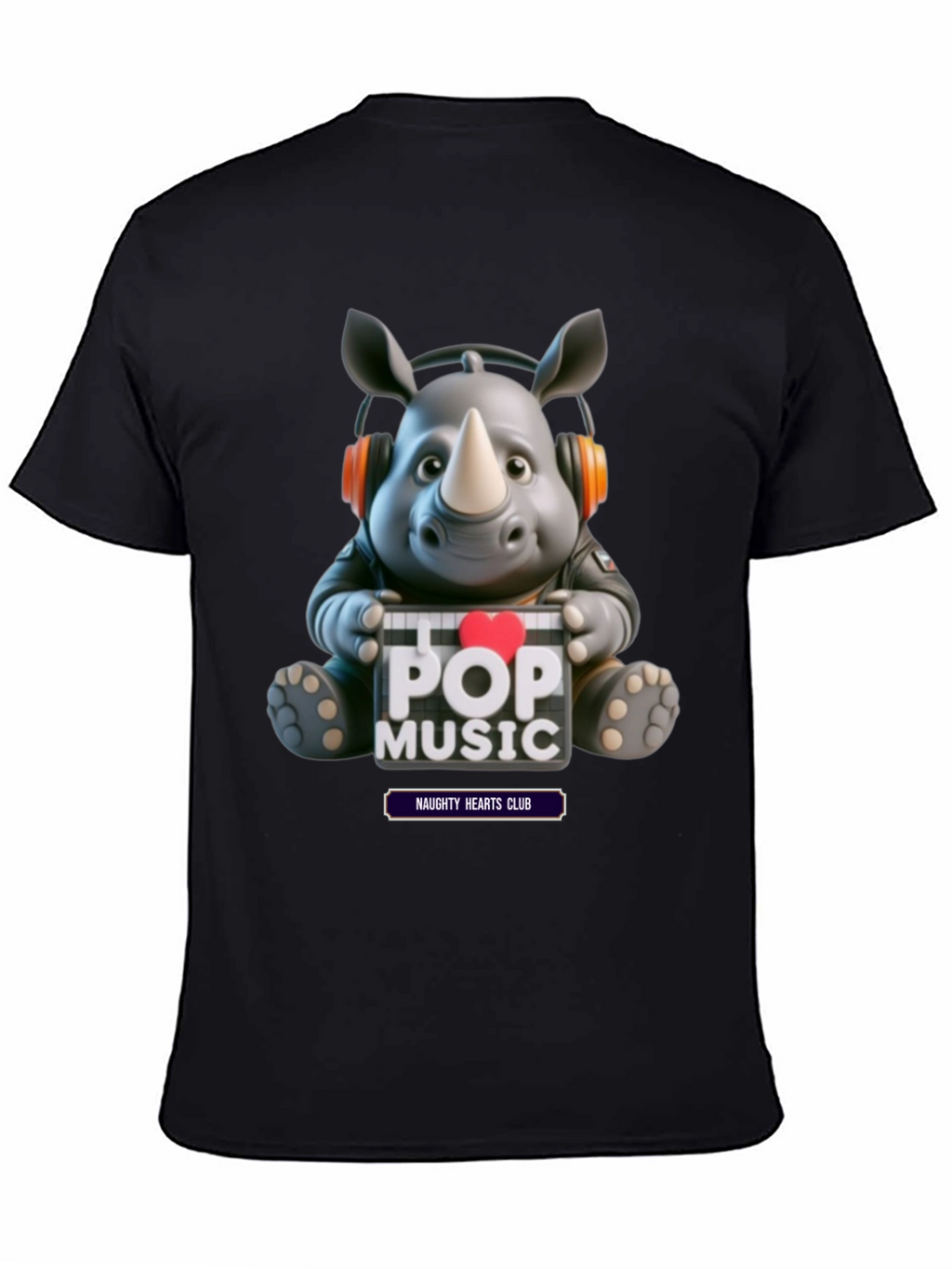 Pop Music Rhino Tee